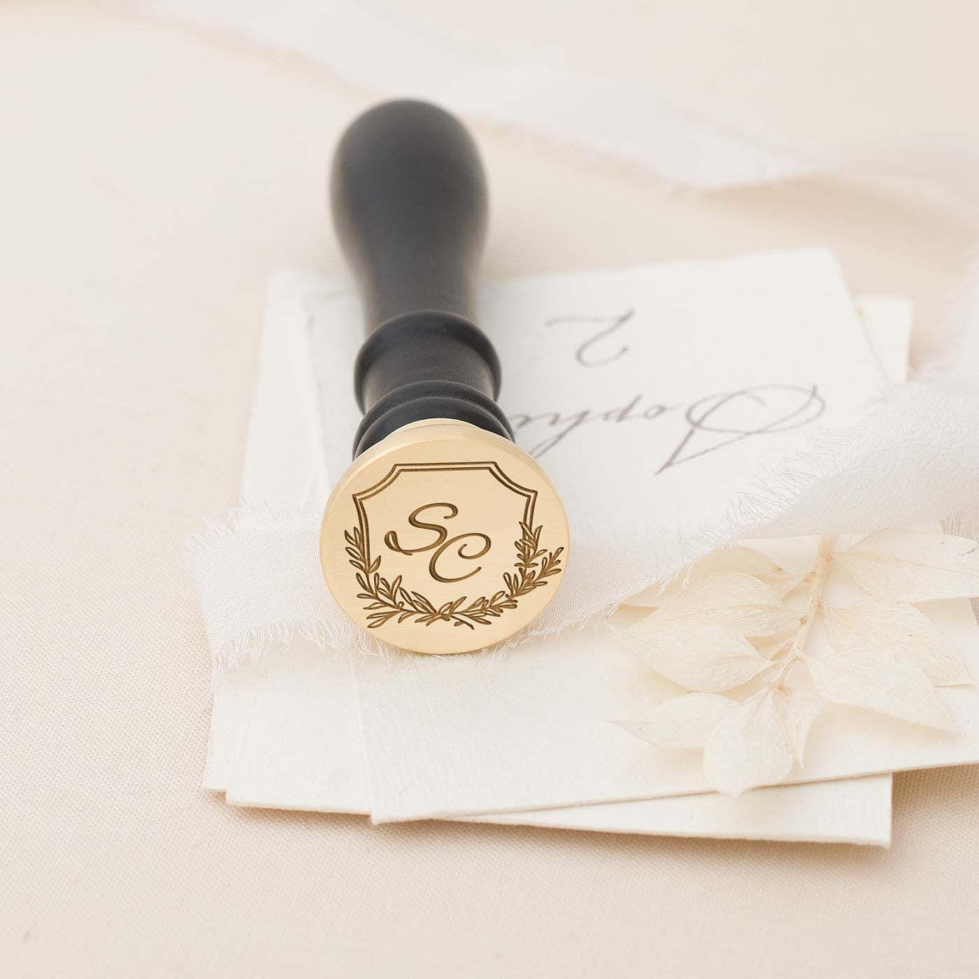 Athena Monogram Wax Stamp