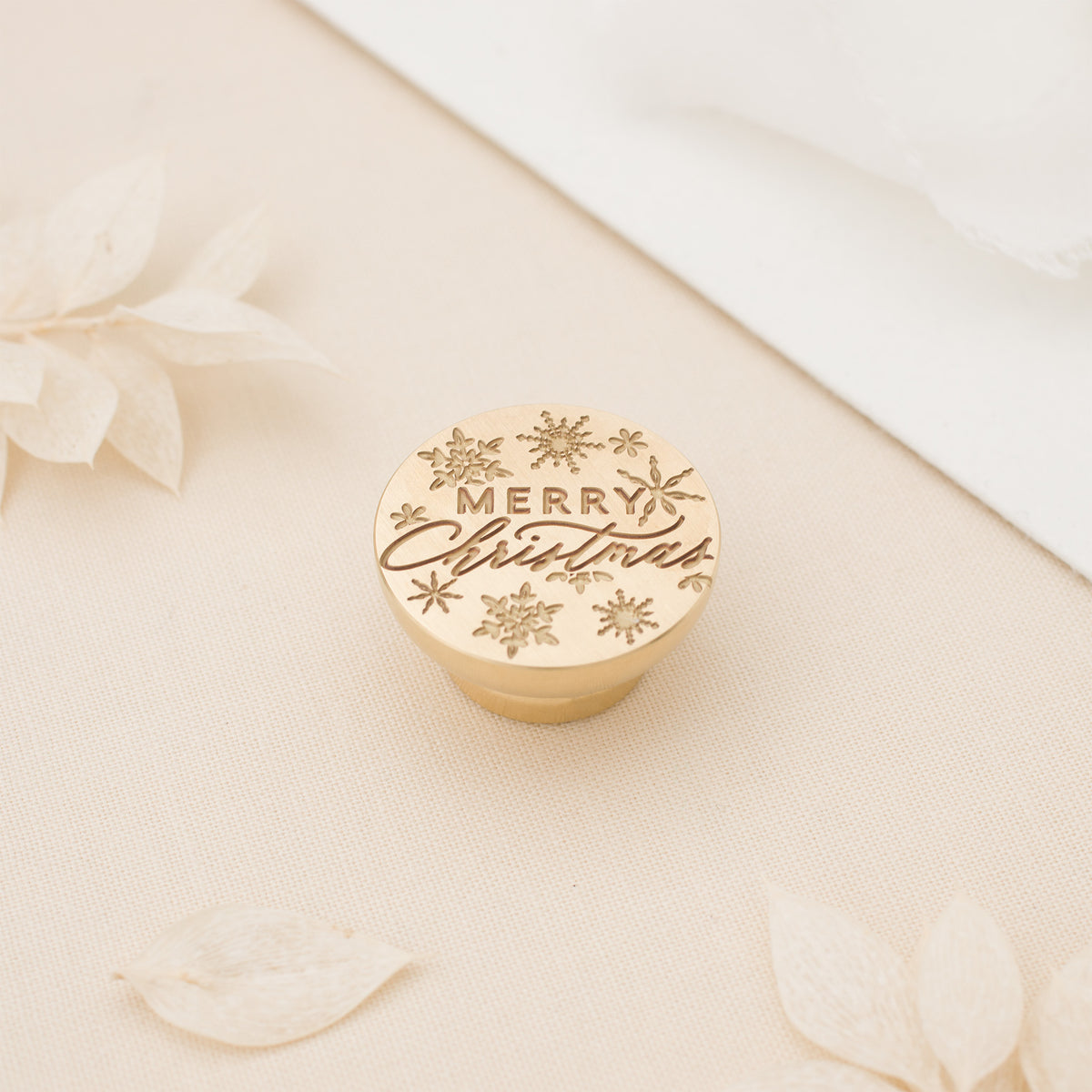 Merry Christmas Wax Stamp