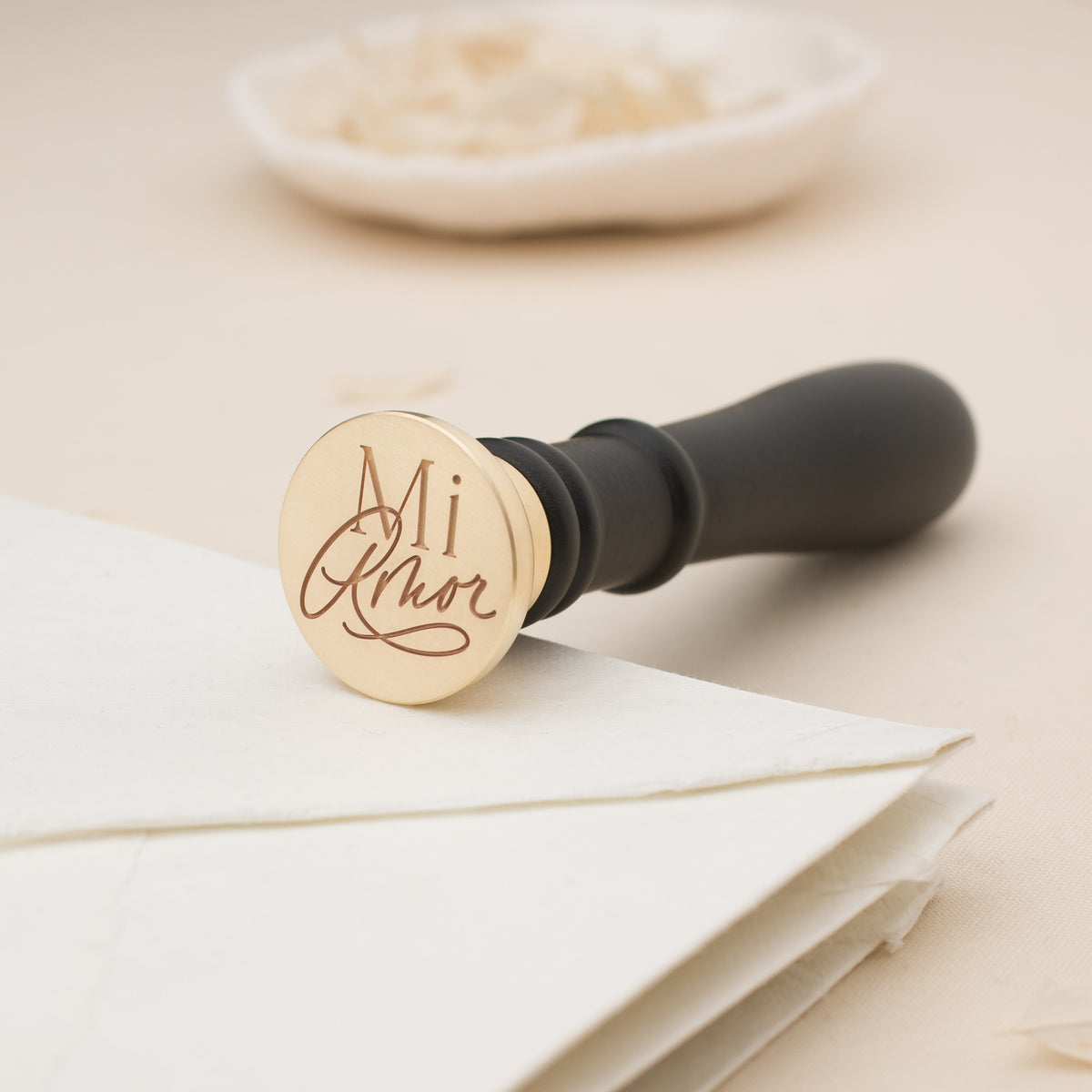Mi Amor Wax Stamp
