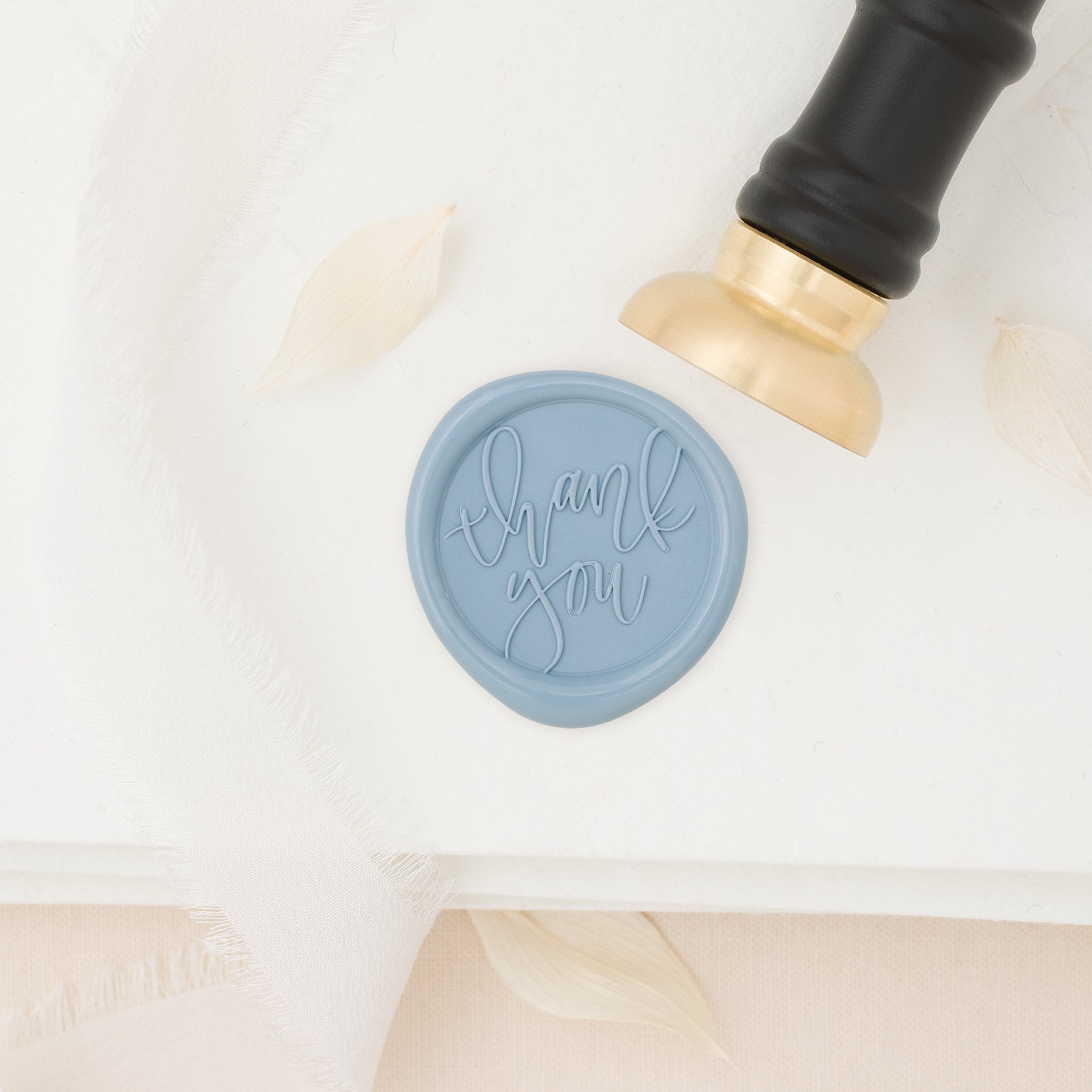 Modern Thank You Wax Stamp