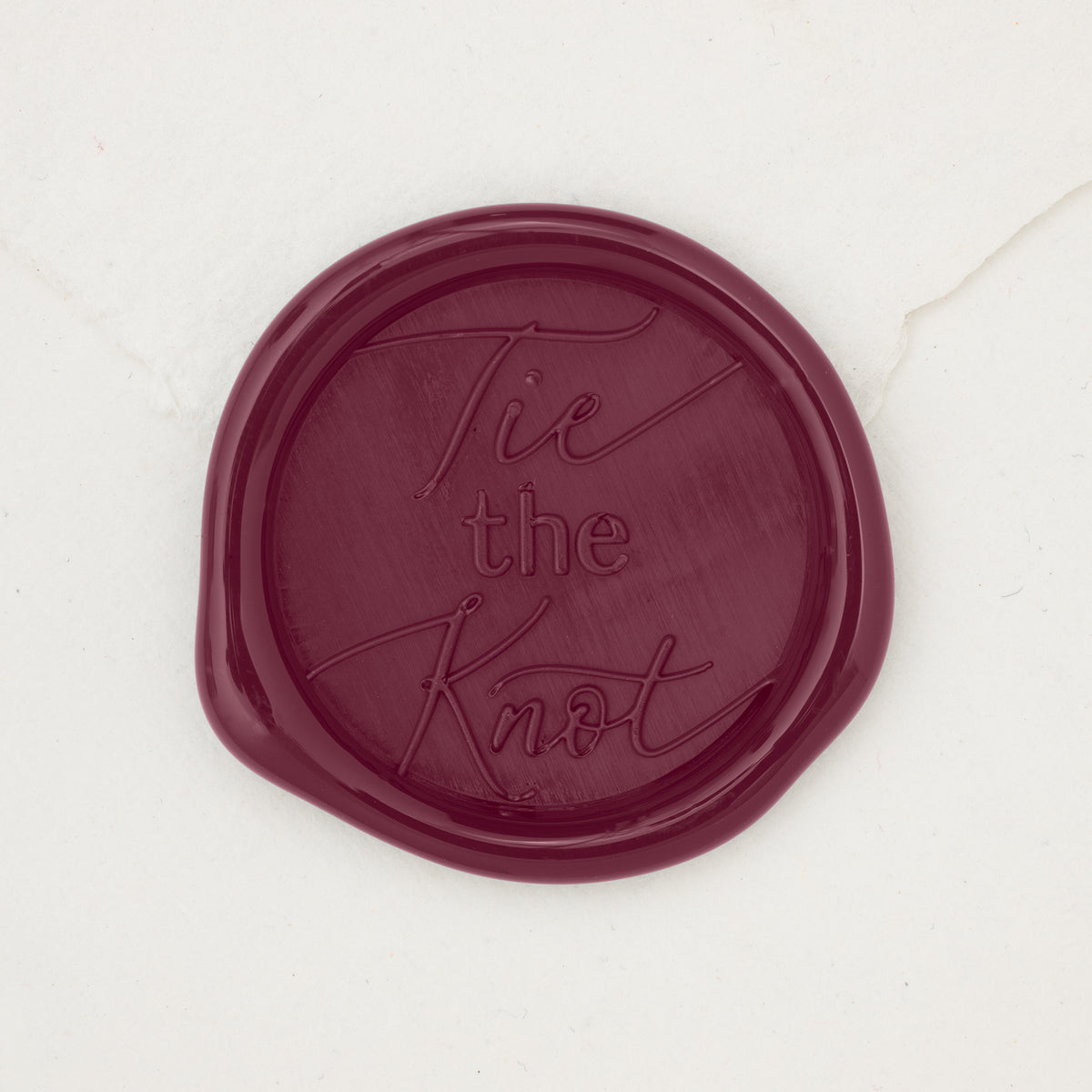 Tie The Knot Script Wax Seals
