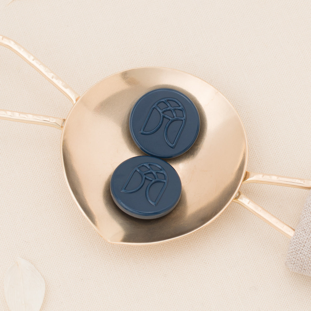 Navy Blue Sealing Wax Beads (50 Pack)