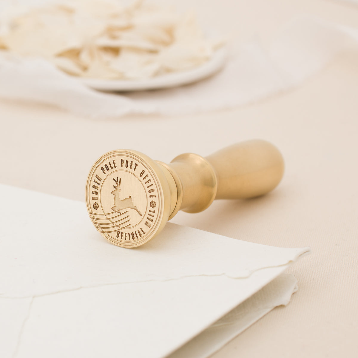 North Pole Post Wax Stamp