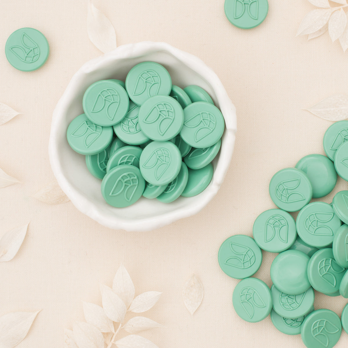 Olive Sealing Wax Beads (50 Pack)