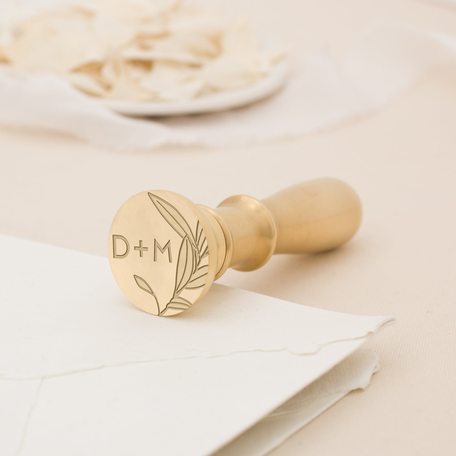 Olivia Monogram Wax Stamp