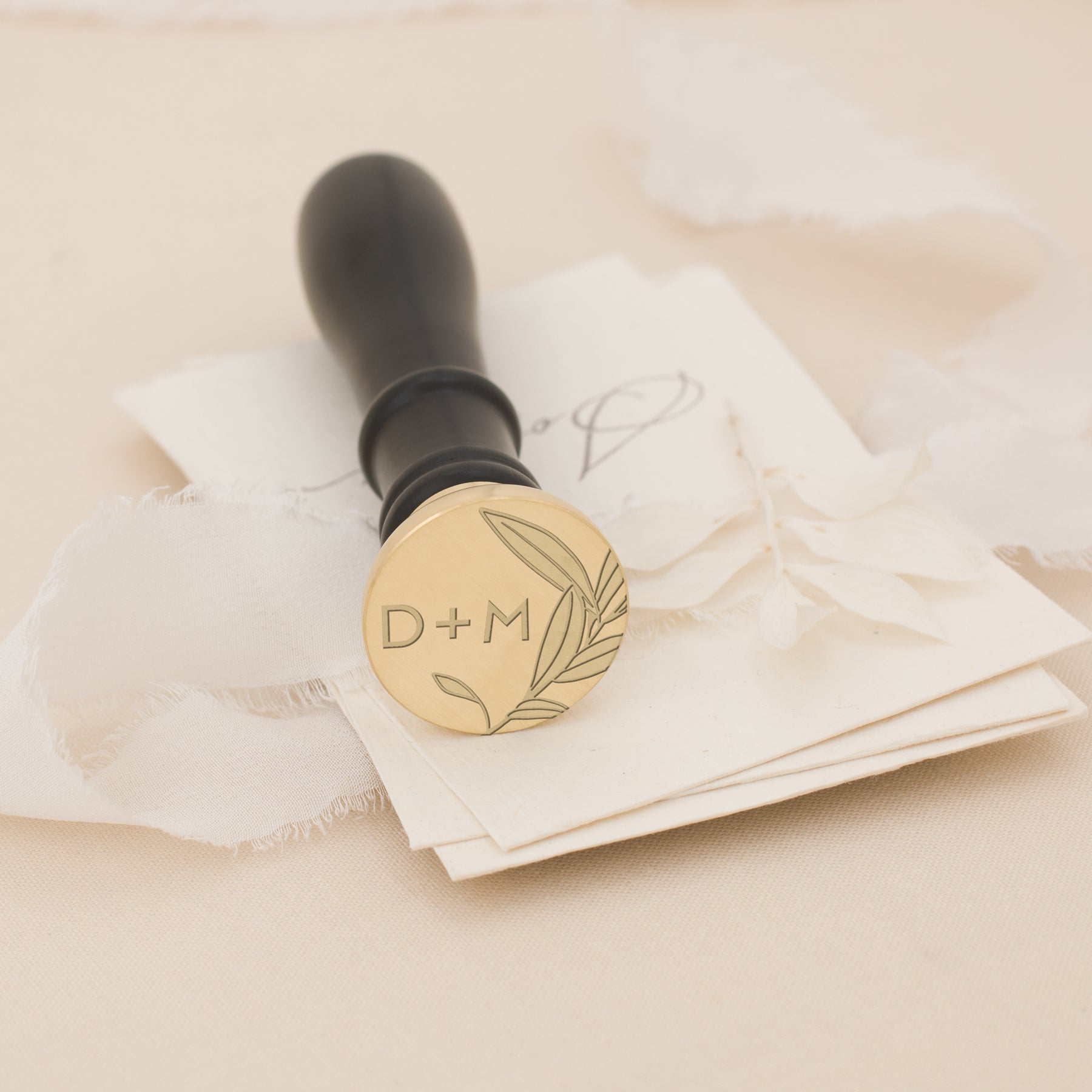 Olivia Monogram Wax Stamp