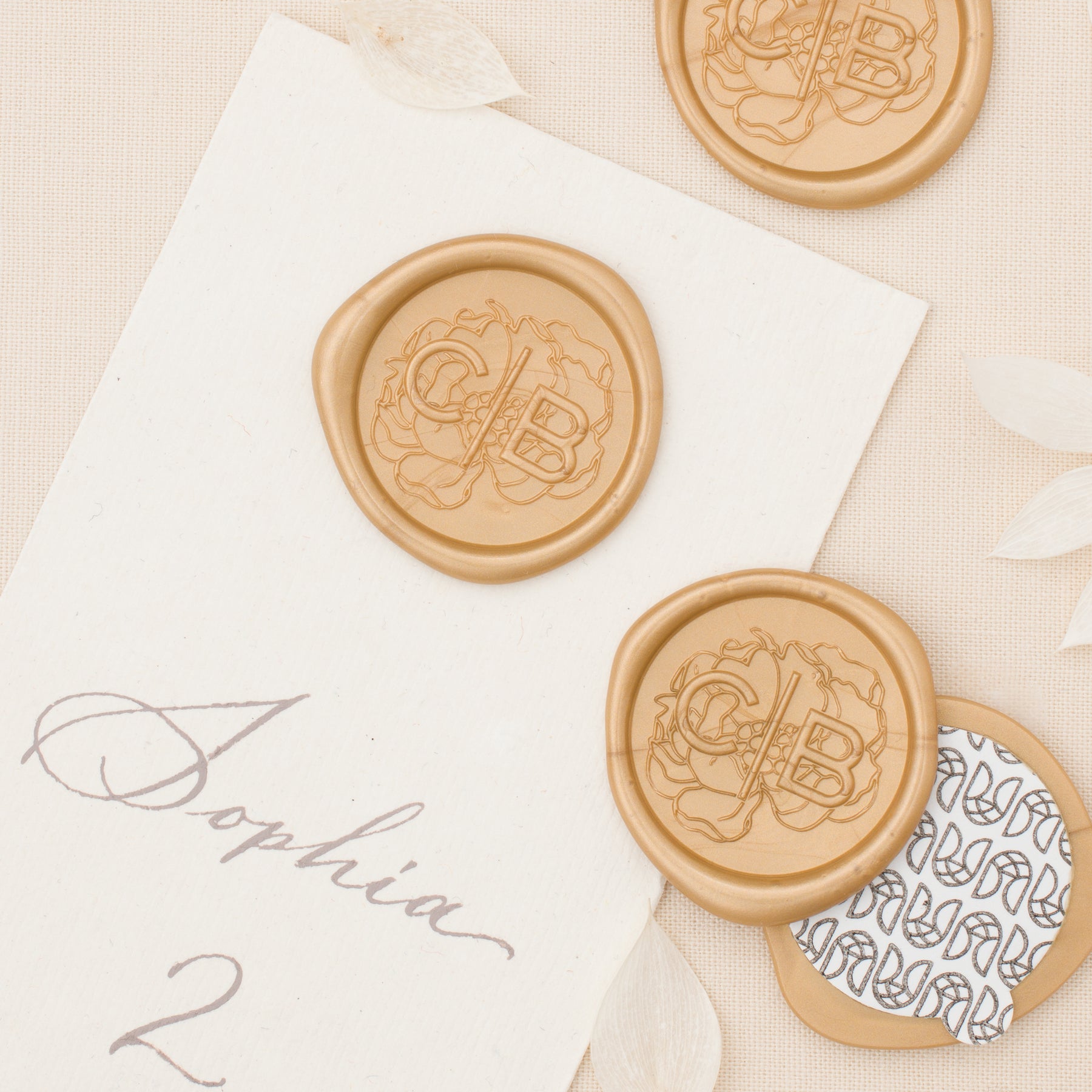 Pascala Monogram Wax Seals