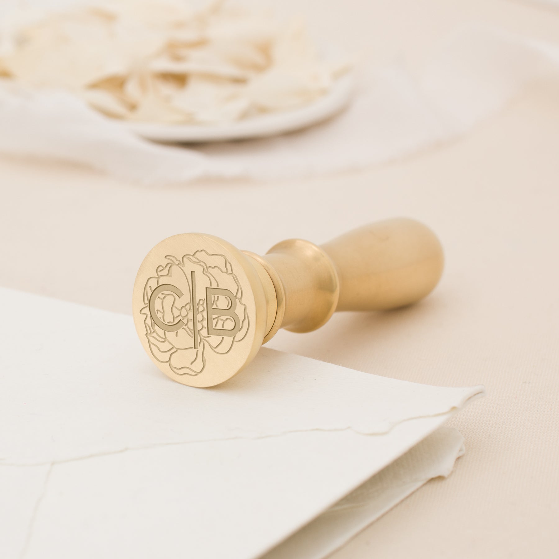 Pascala Monogram Wax Stamp