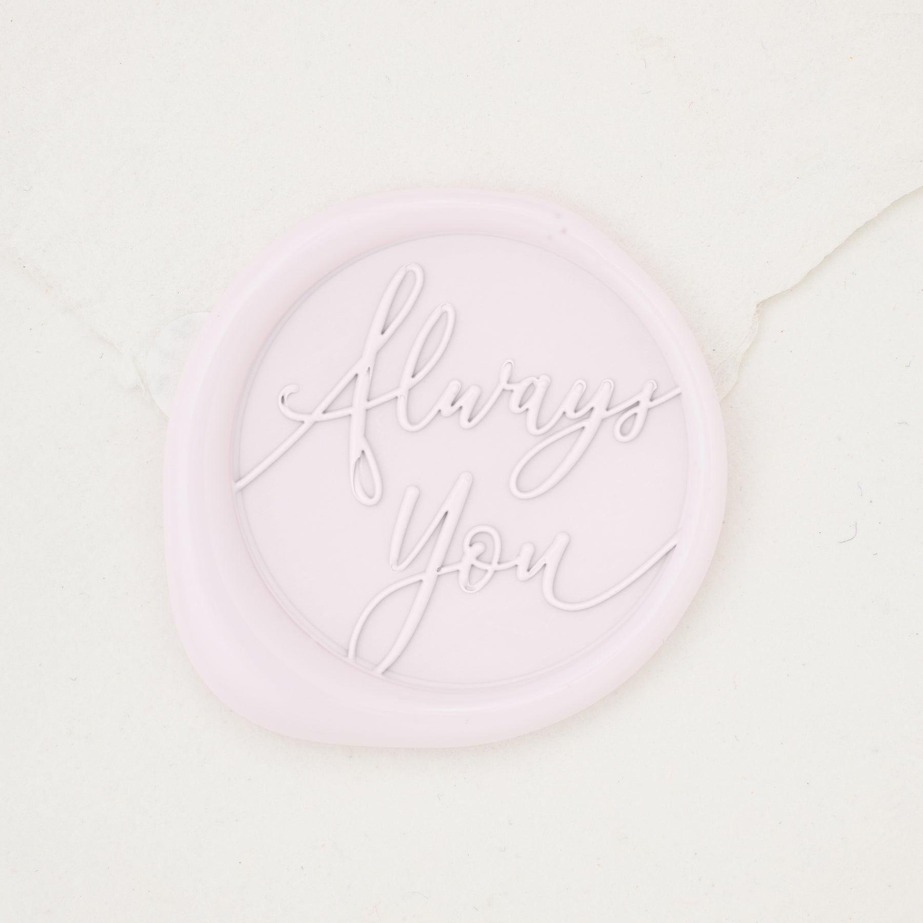 Always You Script Wax Seals