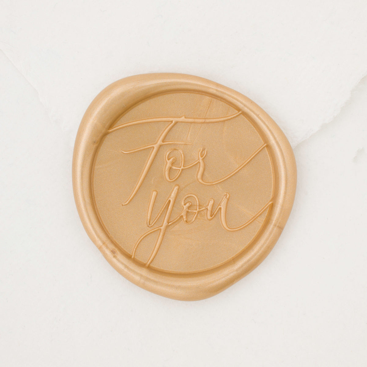 For You Script Wax Seals