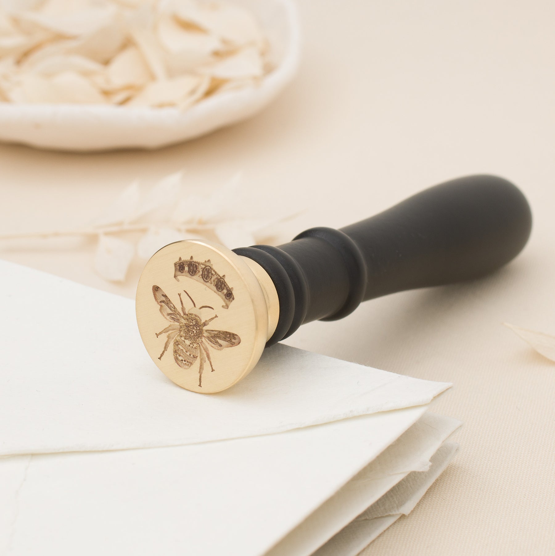Queen Bee 3D Wax Stamp