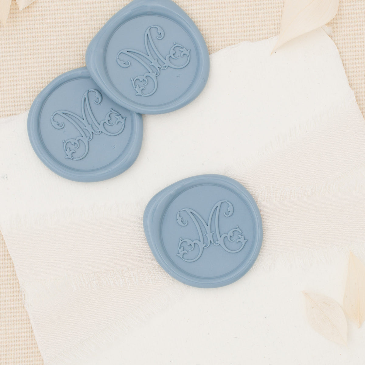 Sabrina Single Initial Wax Seals