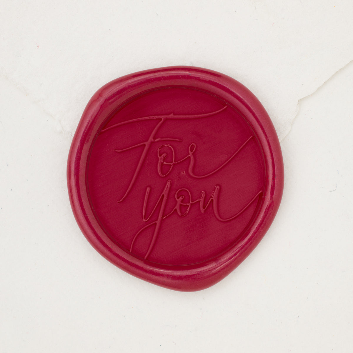 For You Script Wax Seals