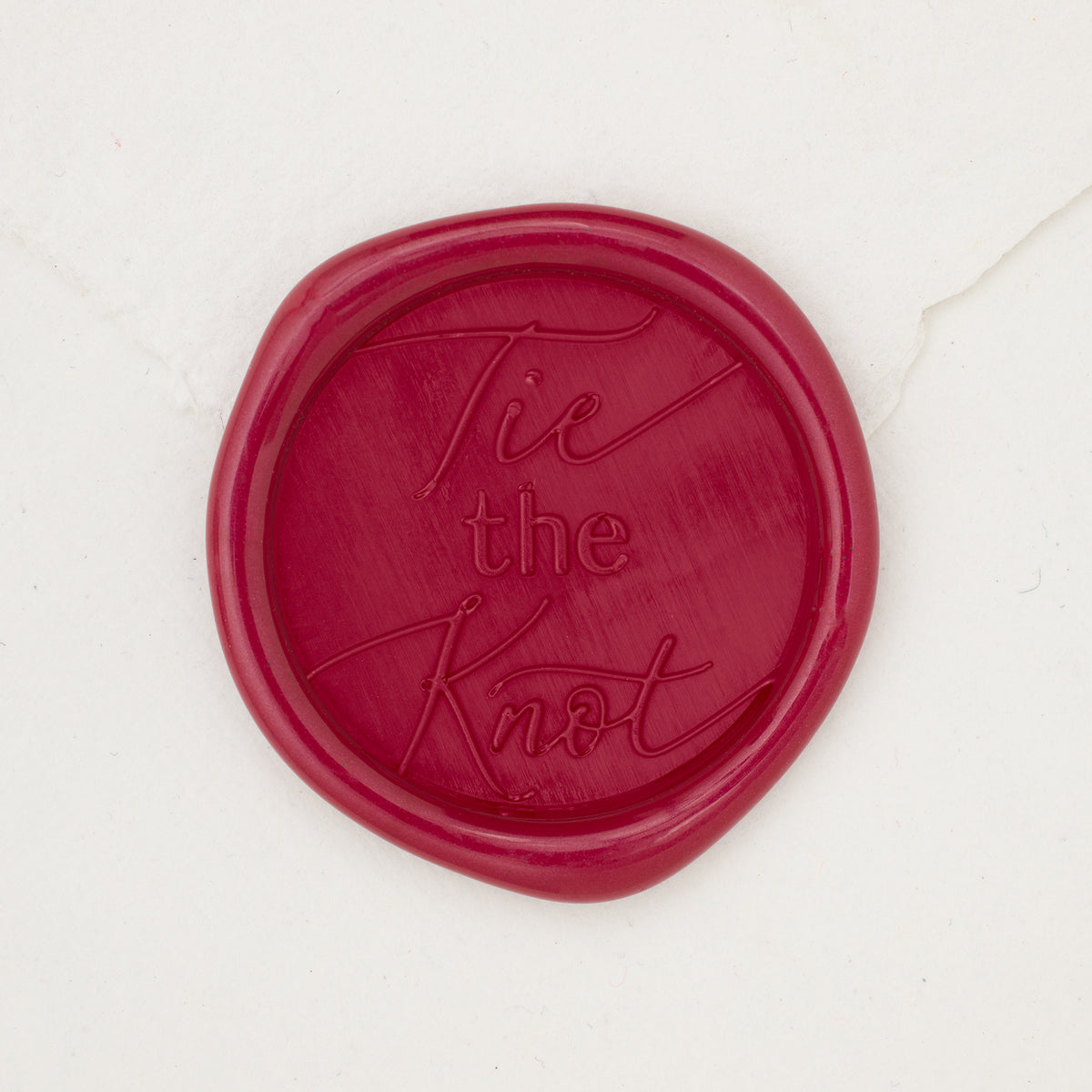 Tie The Knot Script Wax Seals