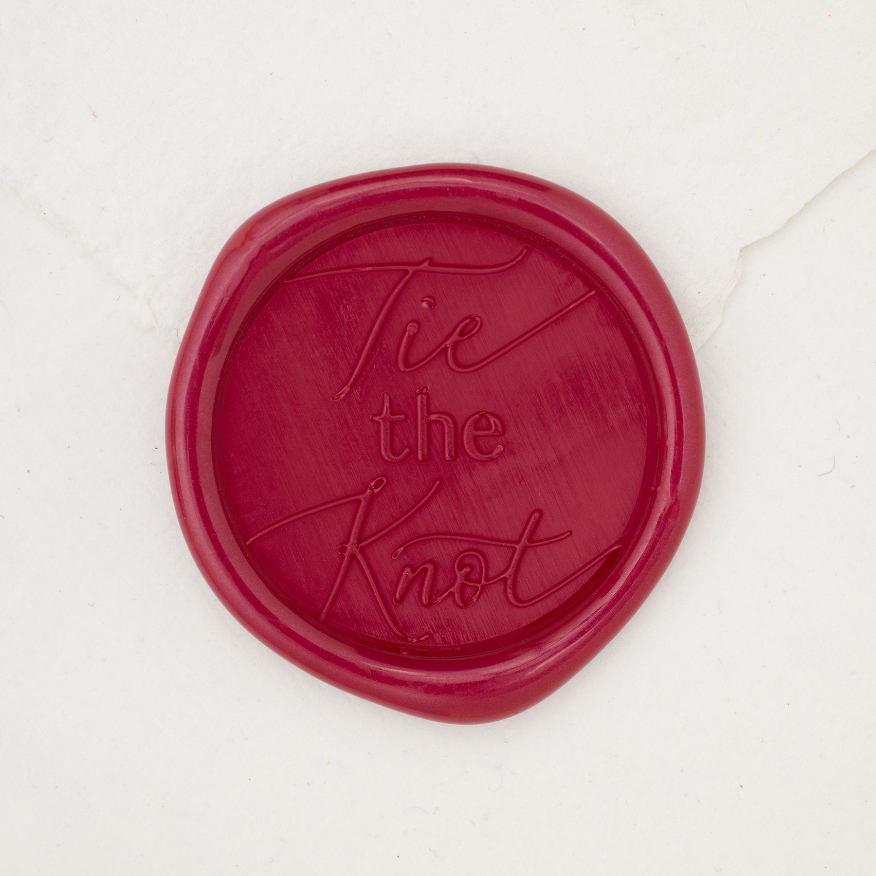 Tie The Knot Script Wax Seals