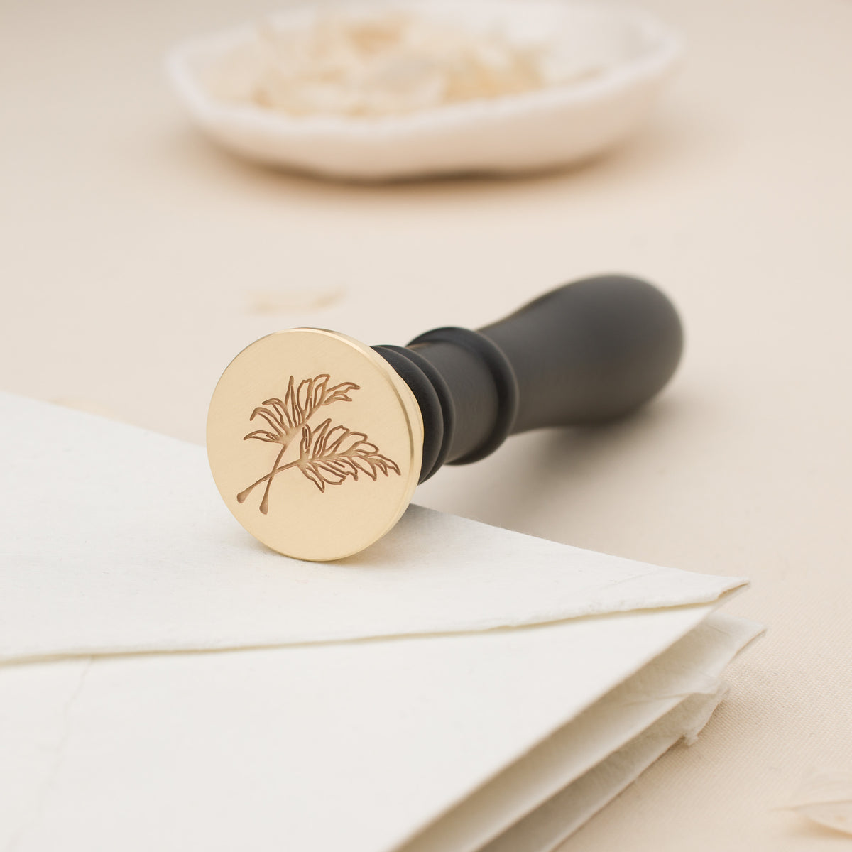 Silver Fern Wax Stamp