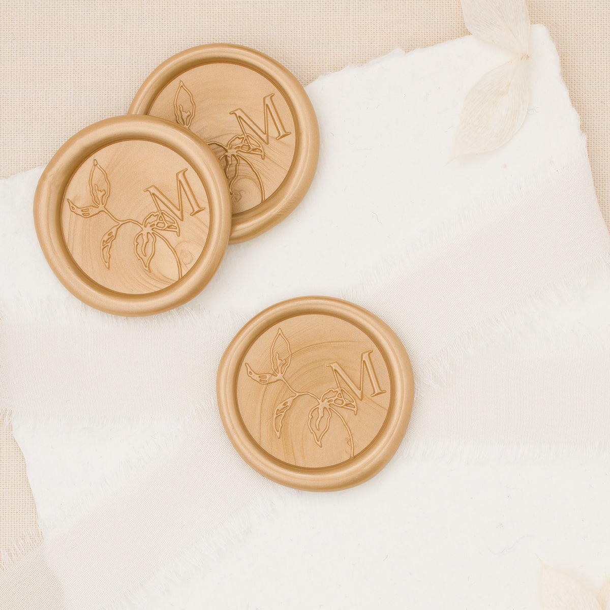 Sofia Single Initial Wax Seals
