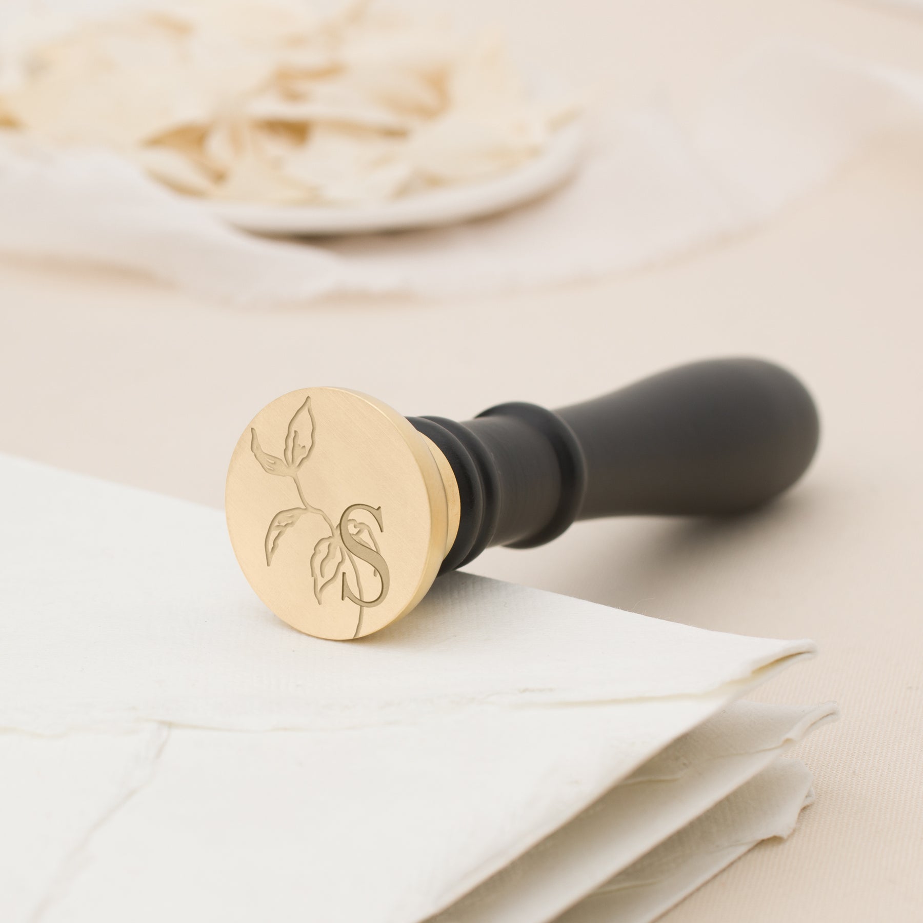 Sofia Single Initial Wax Stamp