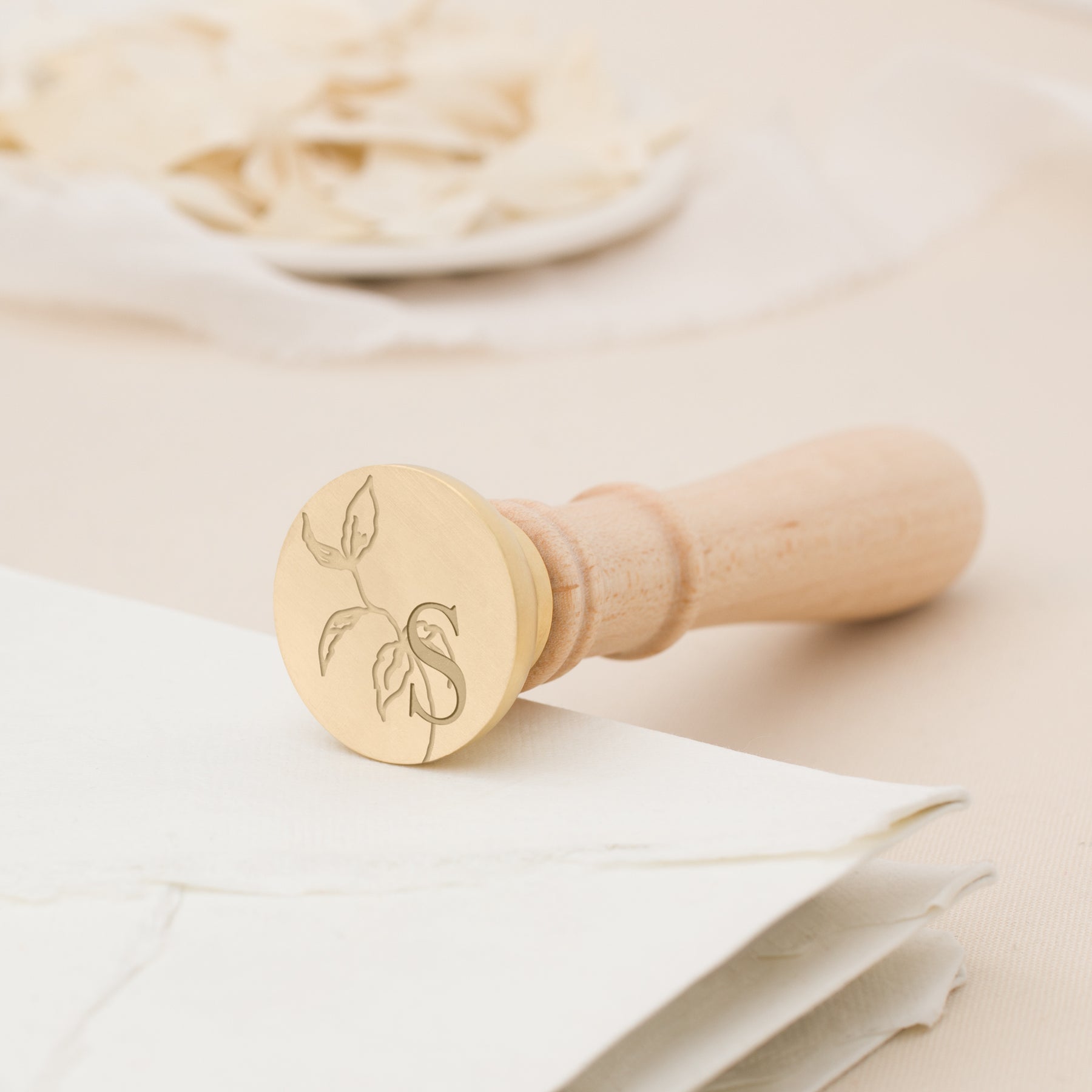 Sofia Single Initial Wax Stamp