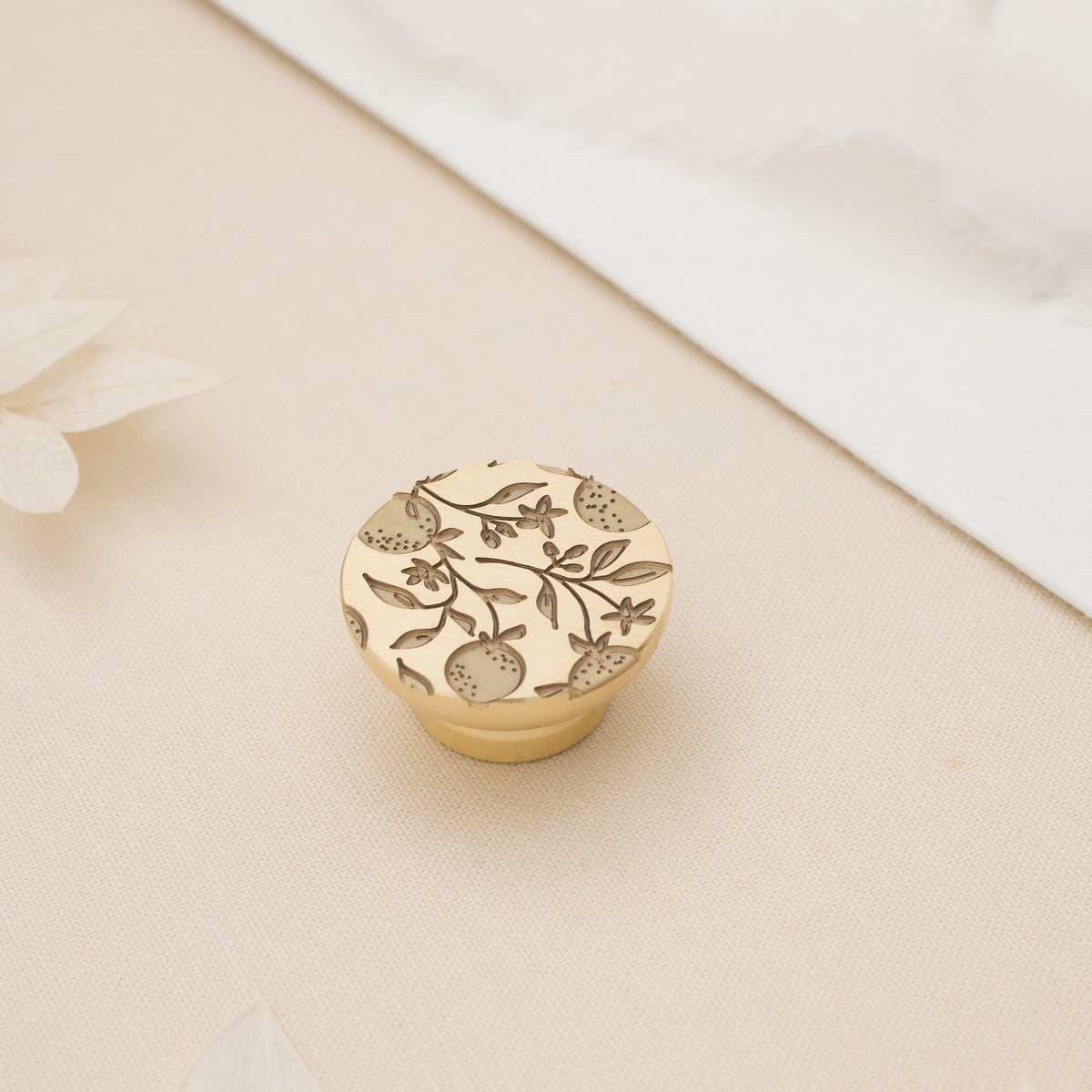 The Orange Grove Wax Stamp