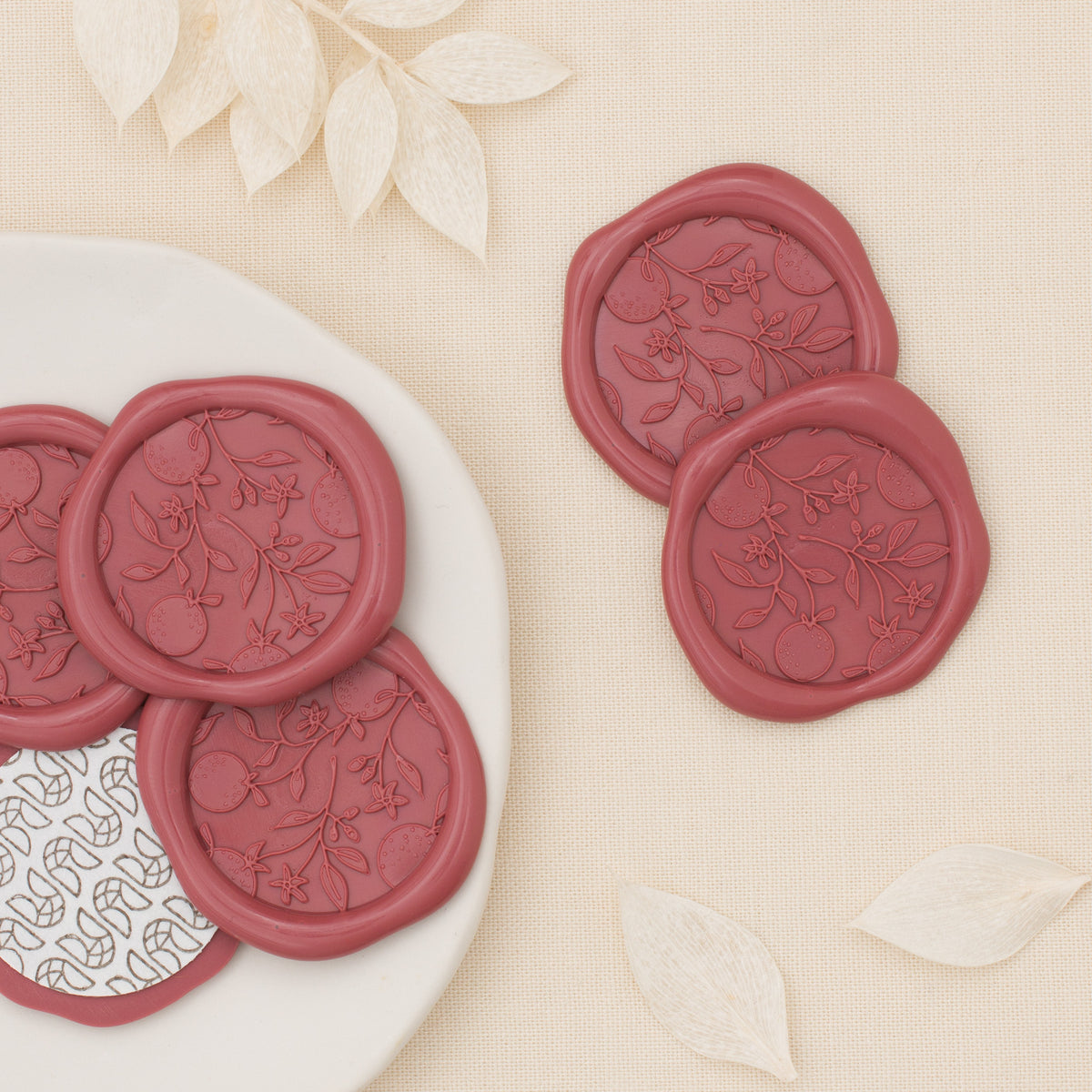 The Orange Grove Wax Seals