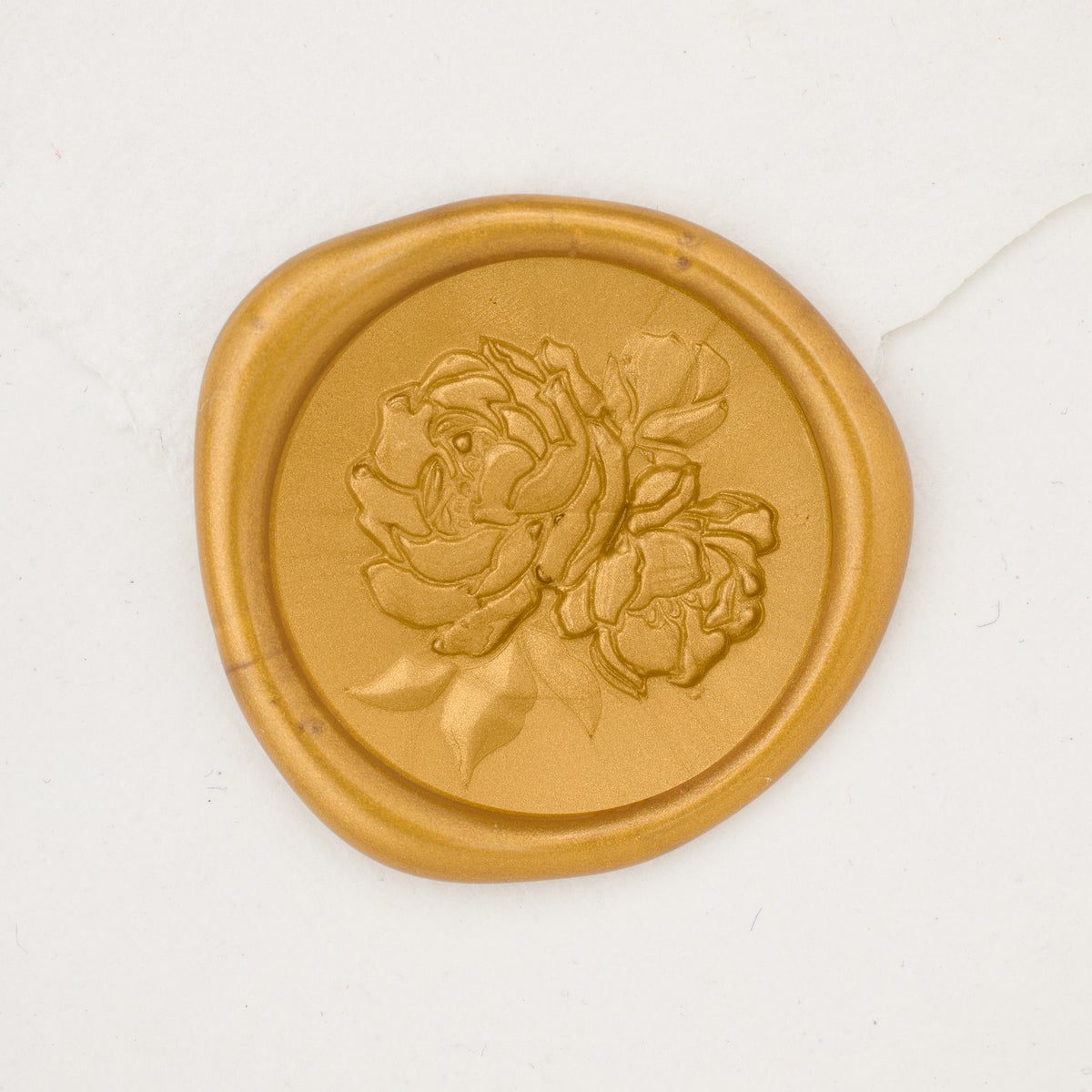 Vintage Peonies 3D Wax Seals