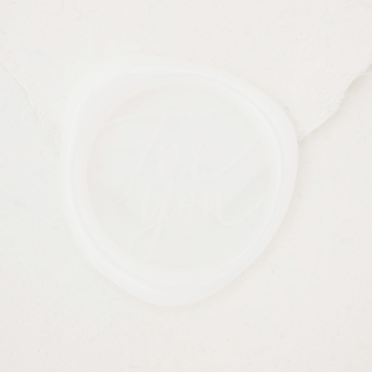 For You Script Wax Seals