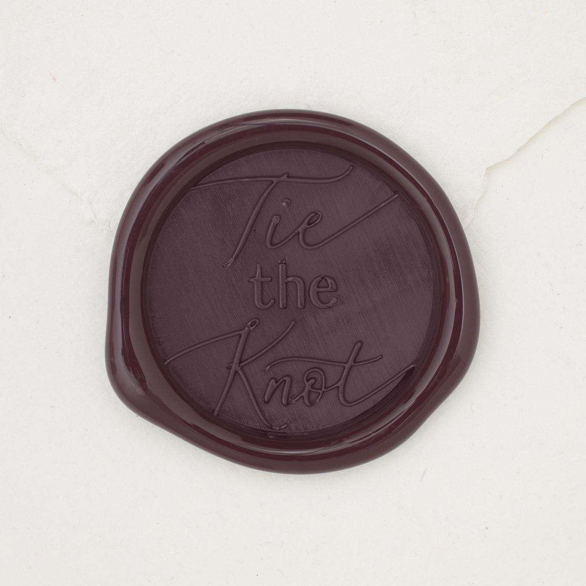 Tie The Knot Script Wax Seals