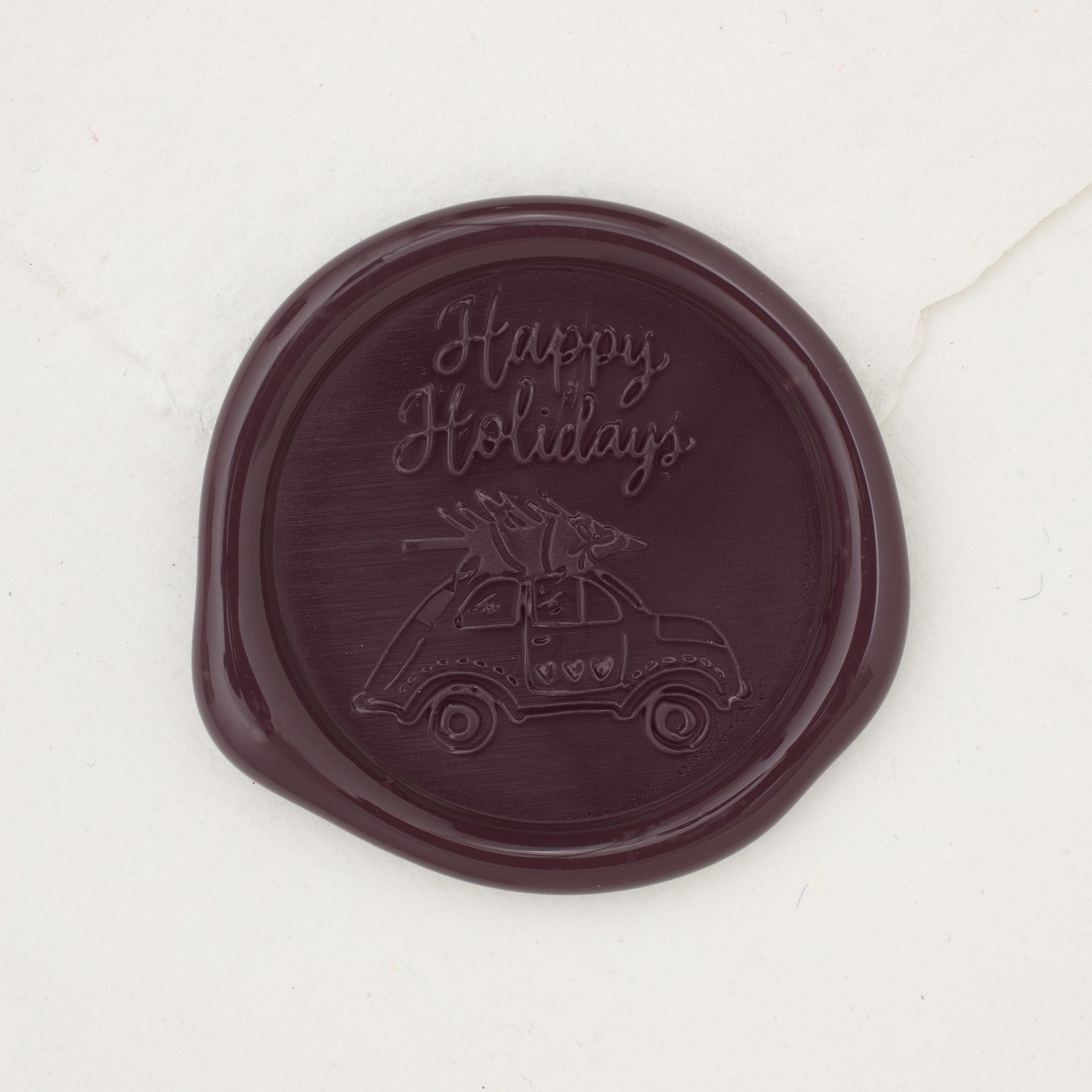 Happy Holidays Wax Seals
