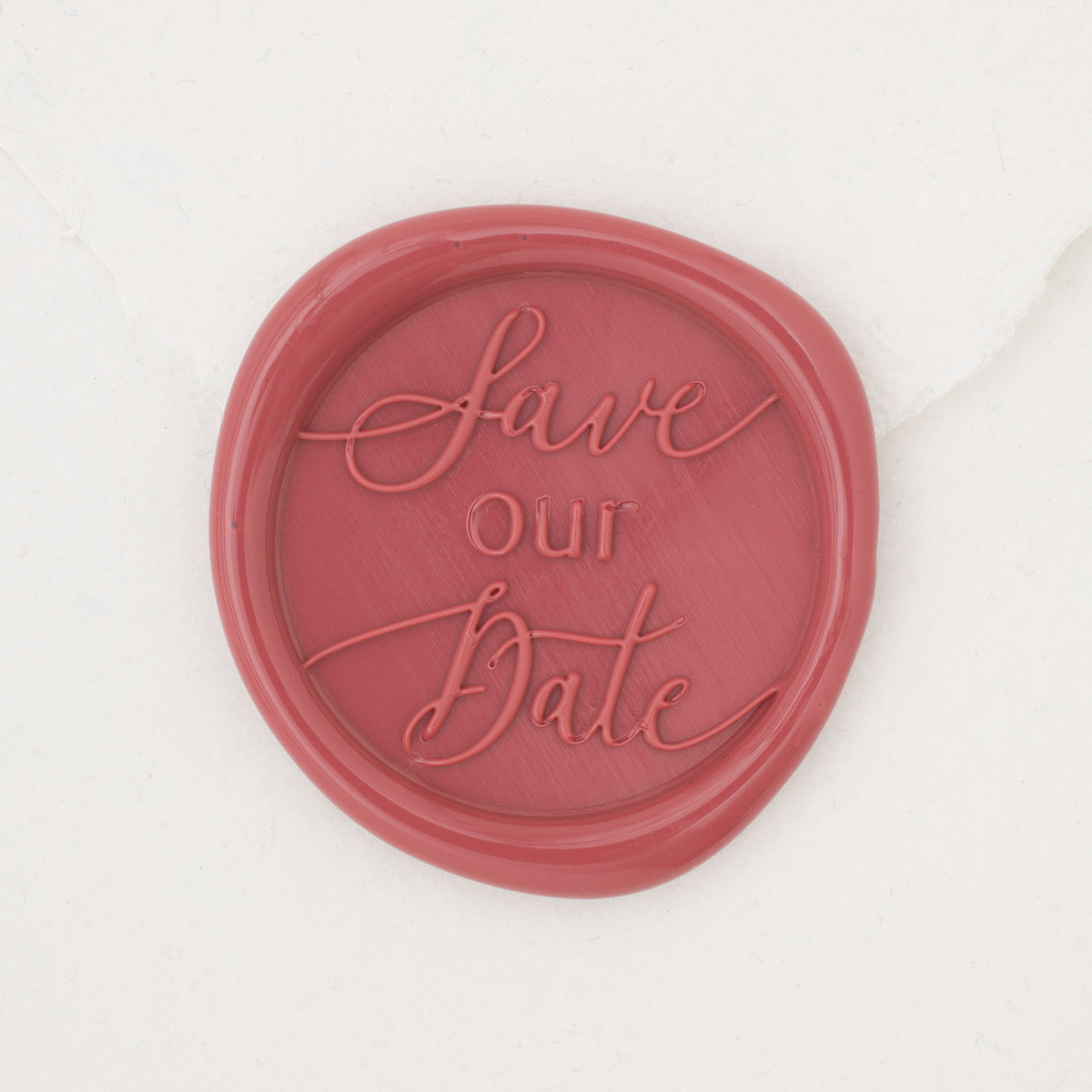 Save Our Date Script Wax Seals