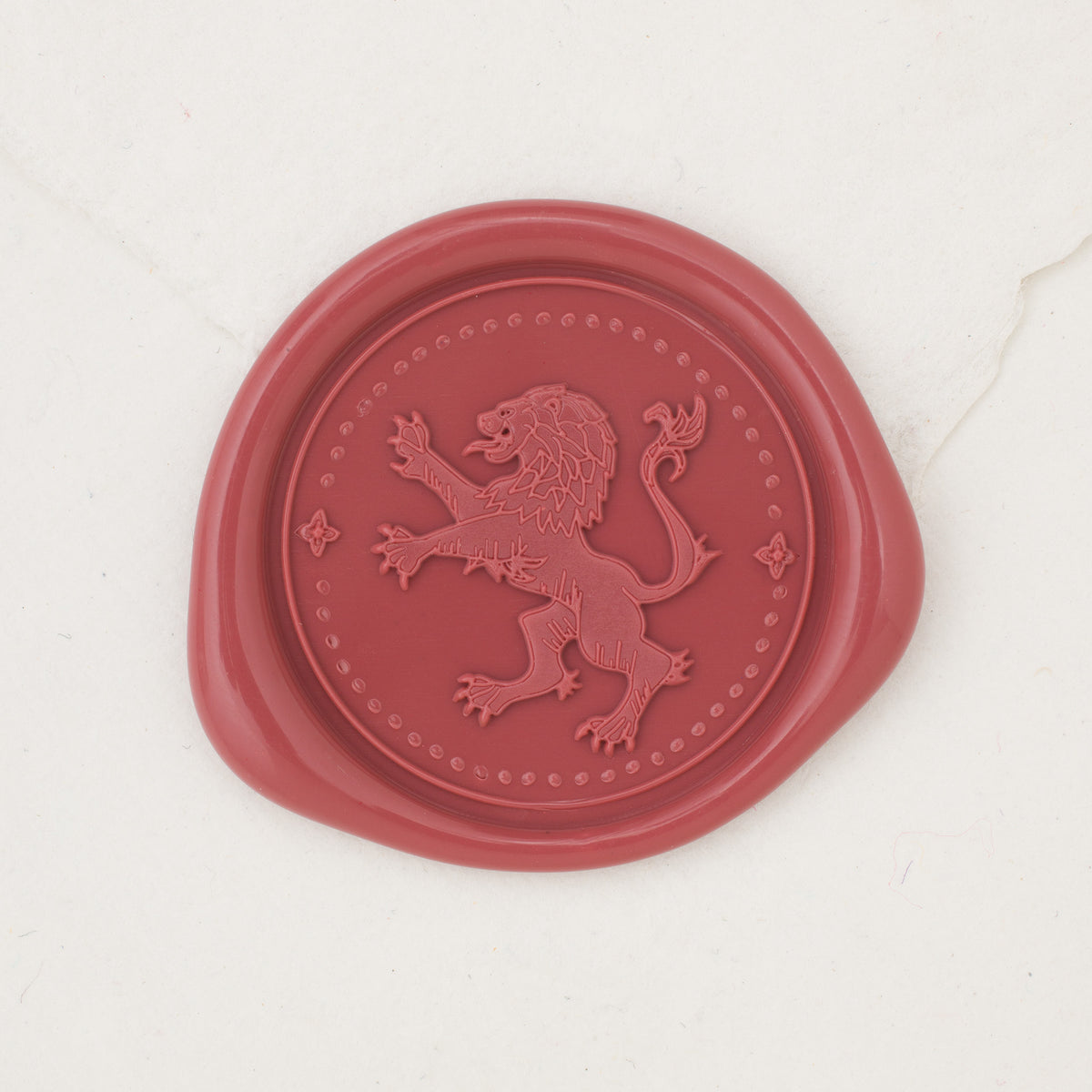 Leo Crest Wax Seals