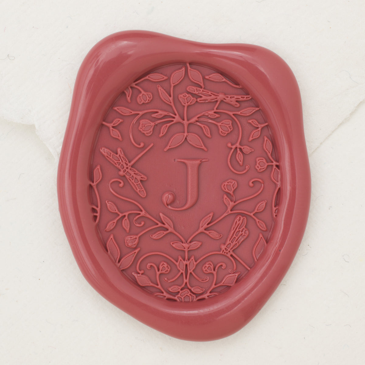 June Single Initial Wax Seals