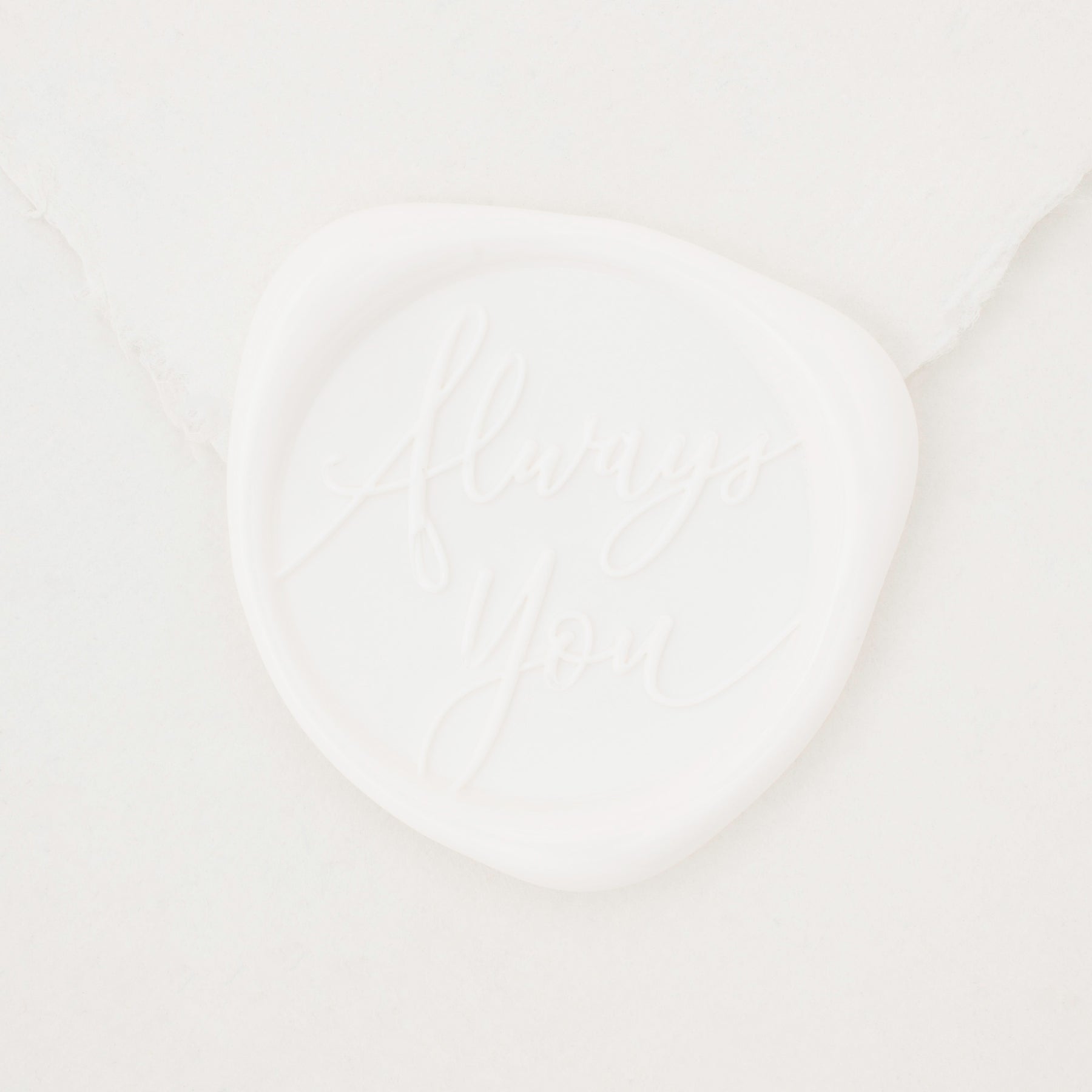 Always You Script Wax Seals