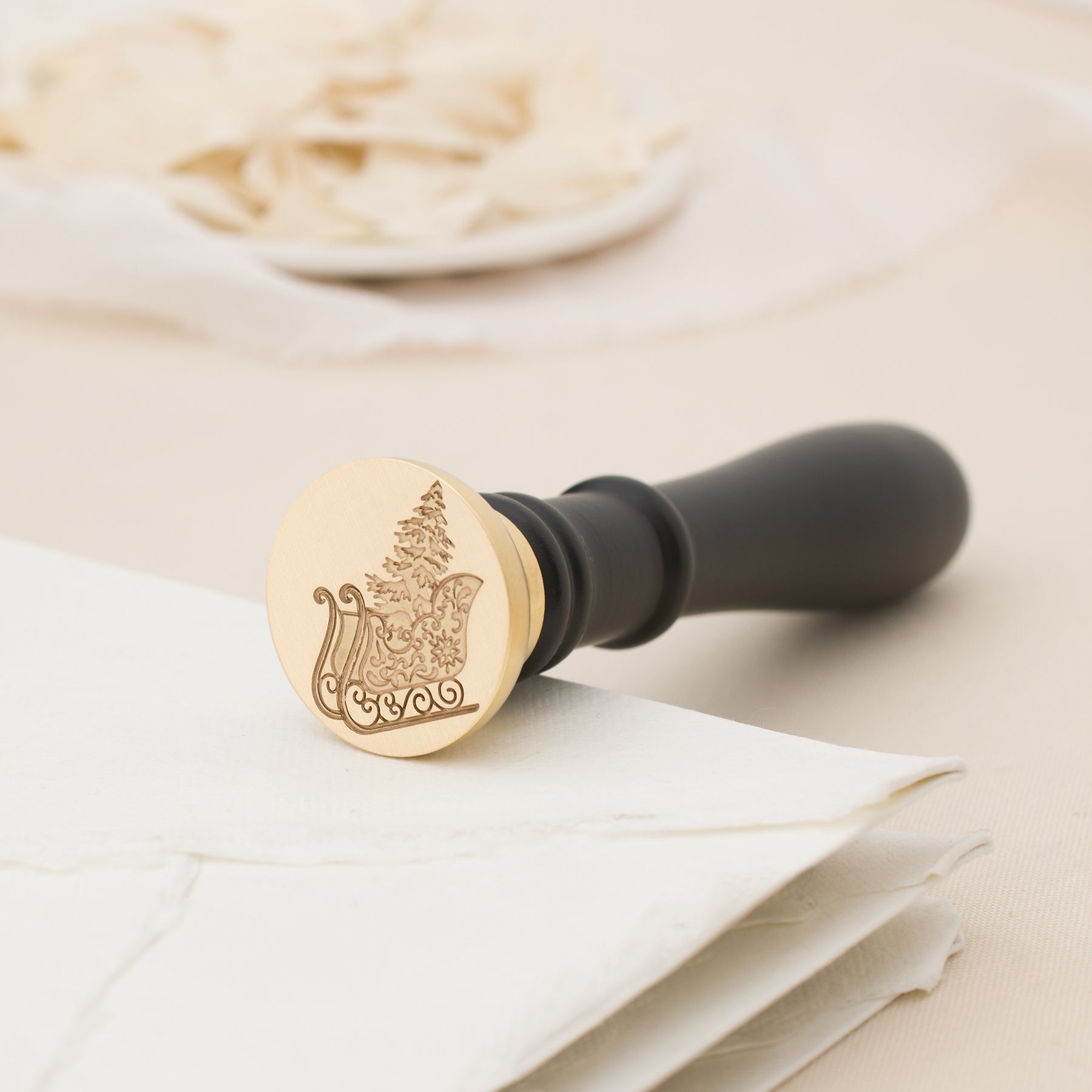 Wintergreen Wax Stamp