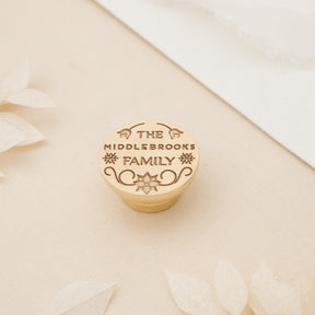 Wintertide Personalized Wax Stamp