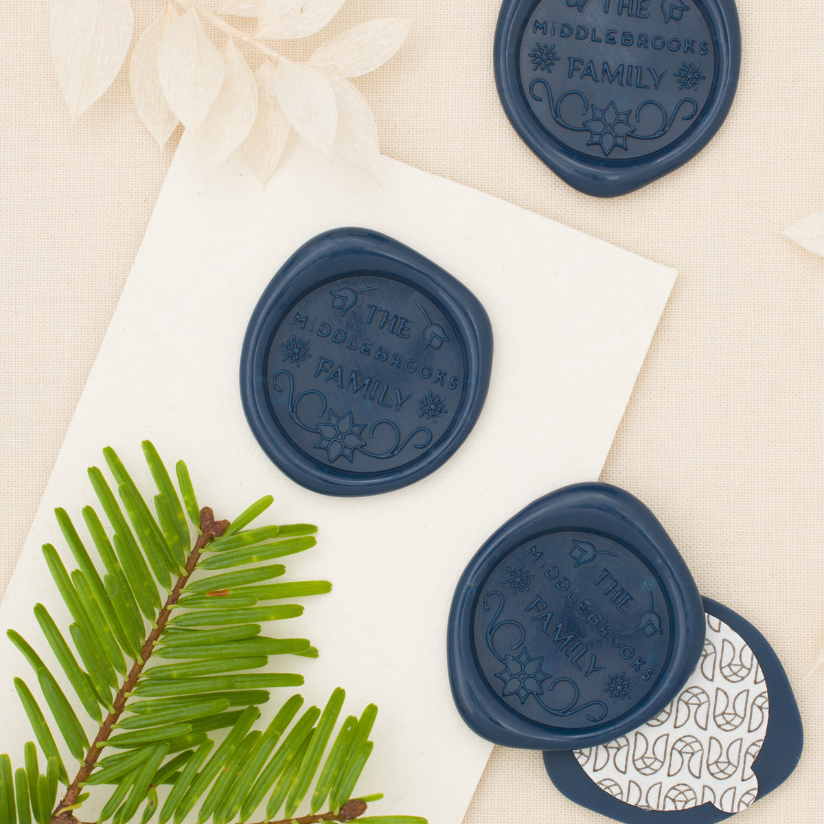 Wintertide Personalized Wax Seals