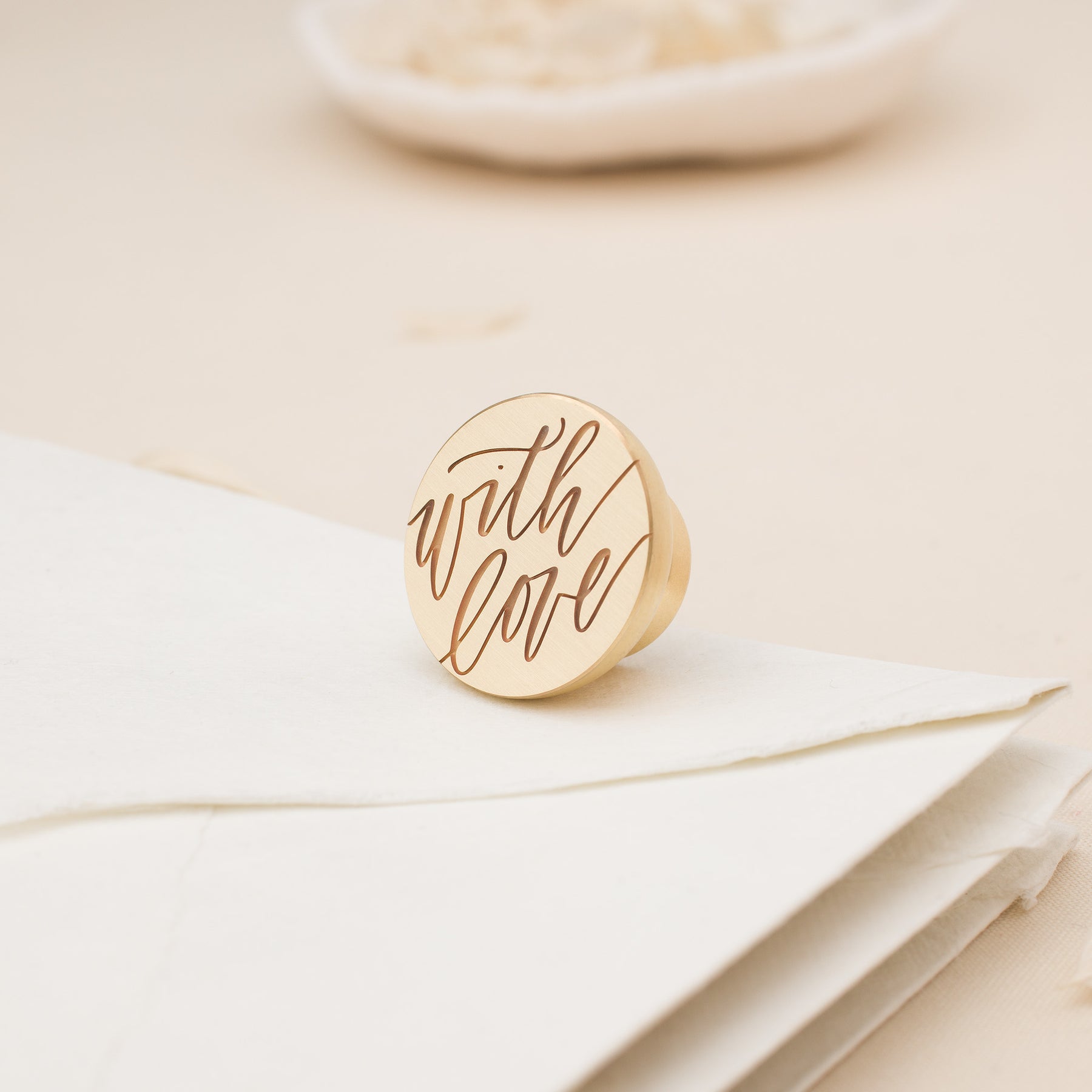 With Love Wax Stamp