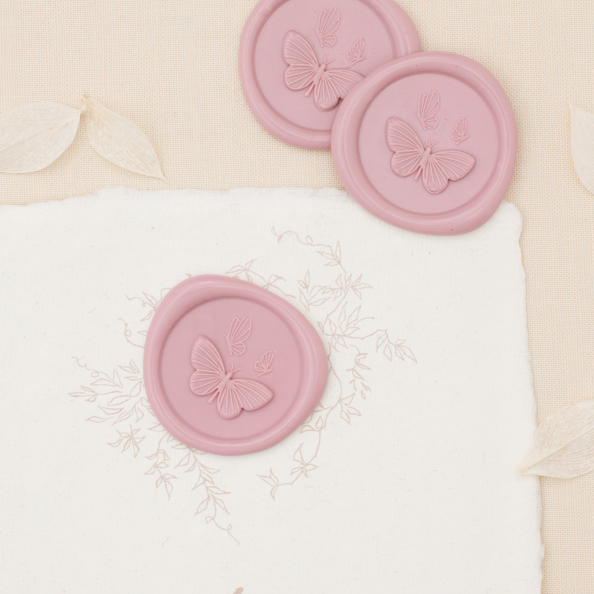 You Give Me Butterflies 3D Wax Seals