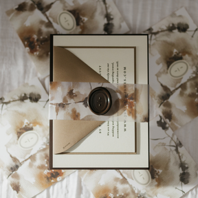 Modern Romance Wedding Invitation