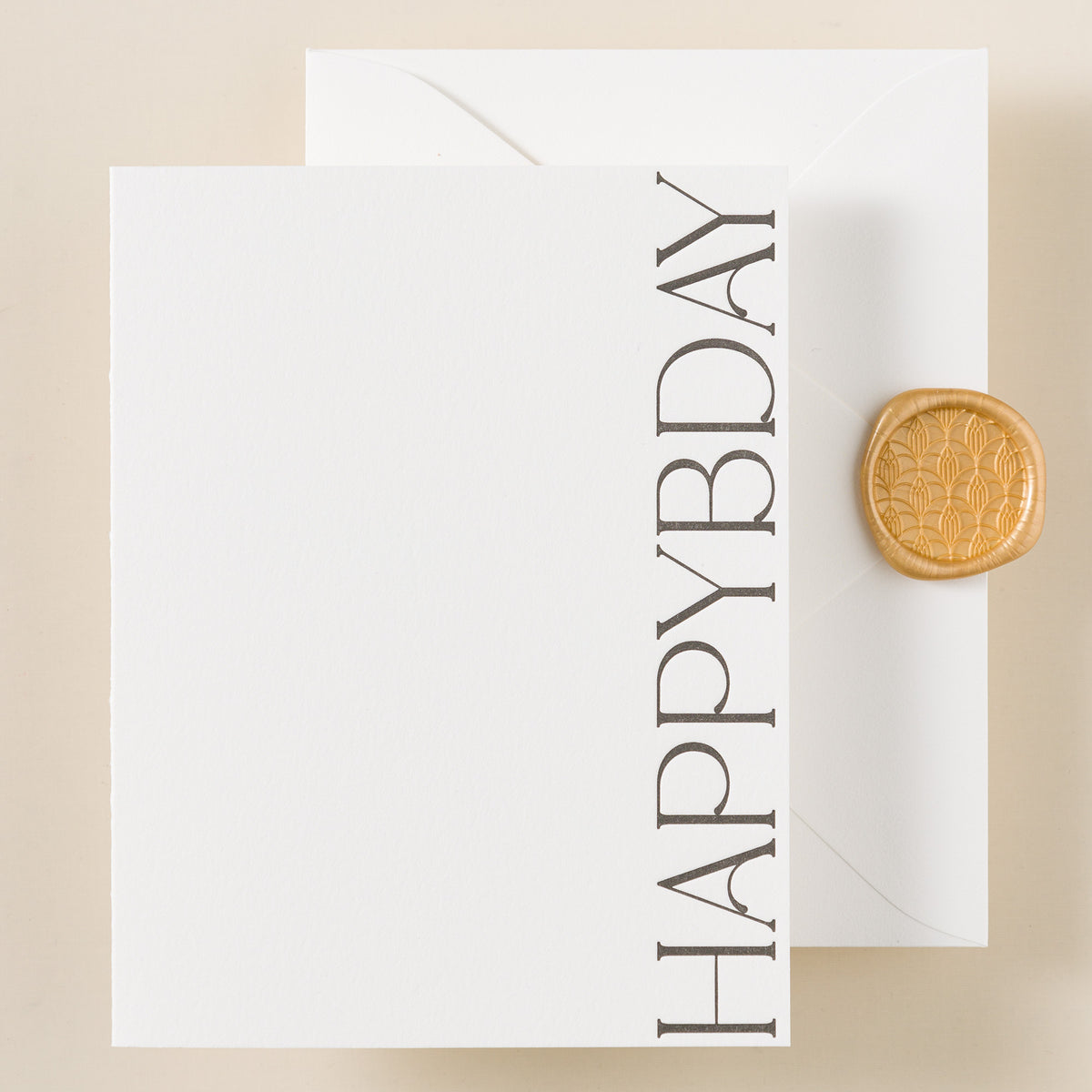 Windsor Letterpress Birthday Card