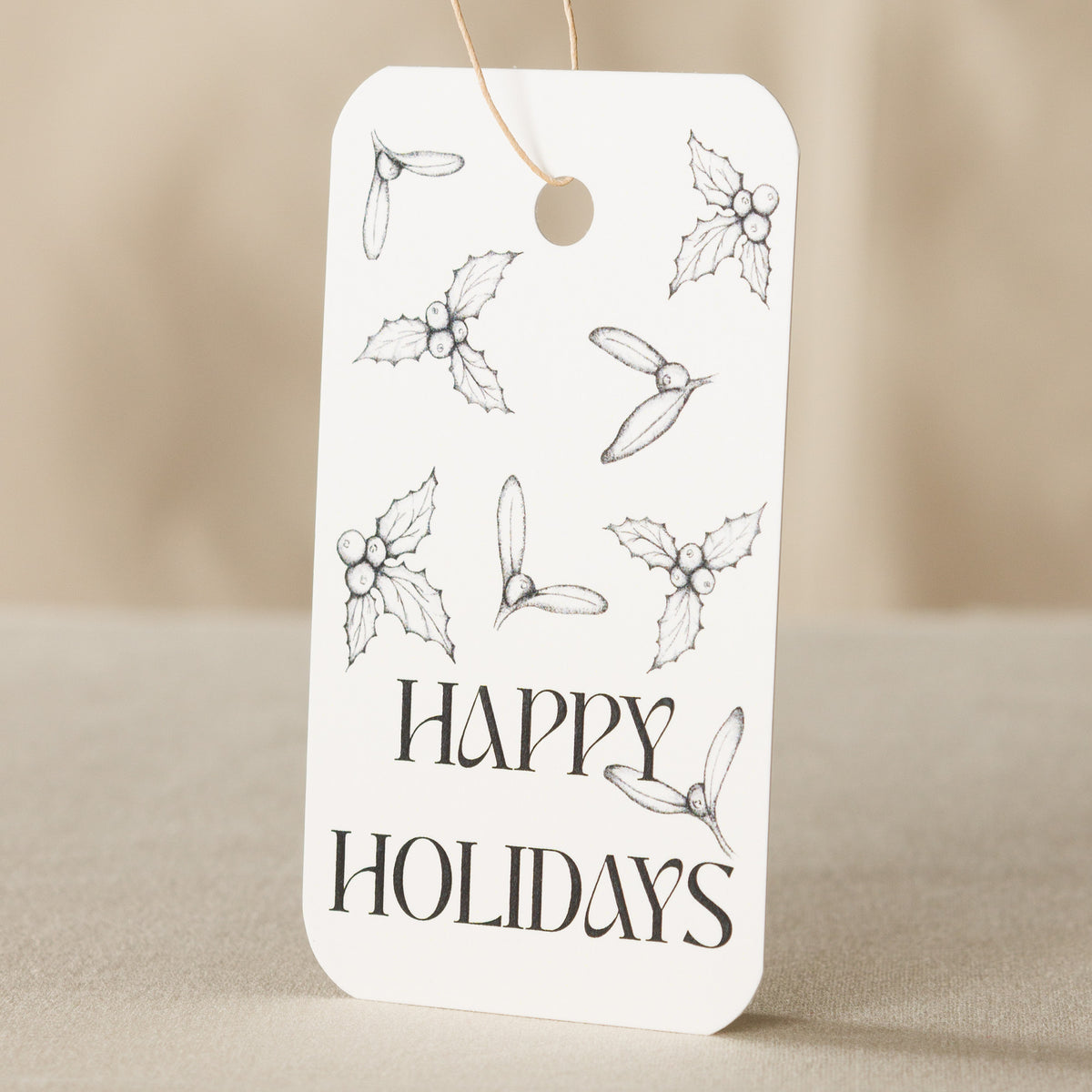 Under the Mistletoe Gift Tag - 10 Pack