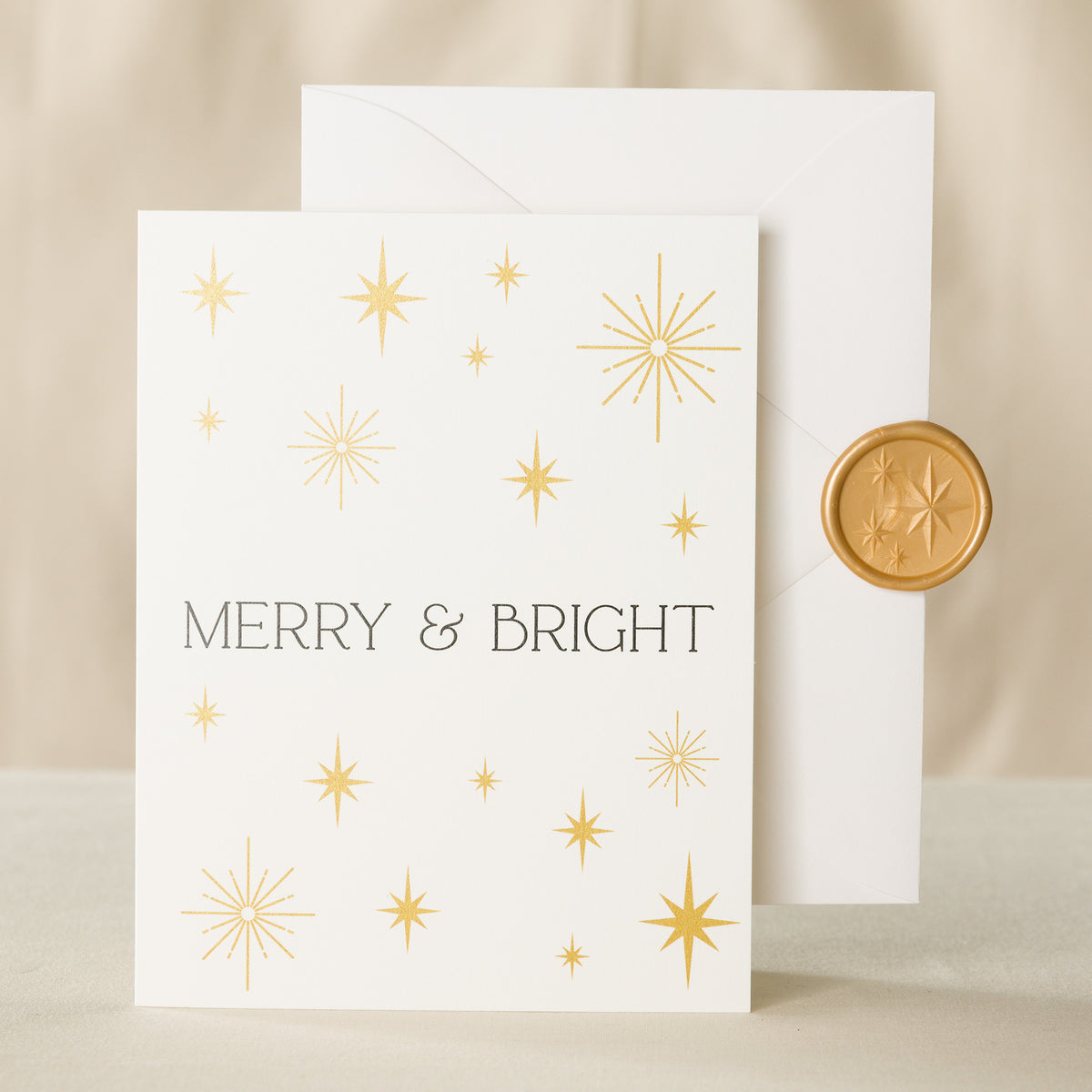 Merry & Bright Holiday Card
