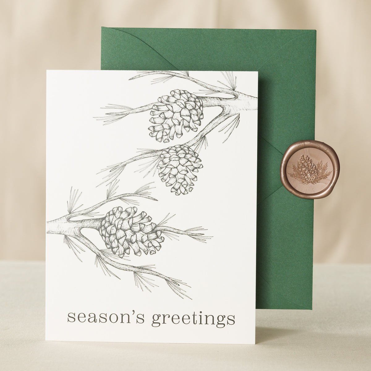 Season's Greetings Holiday Card
