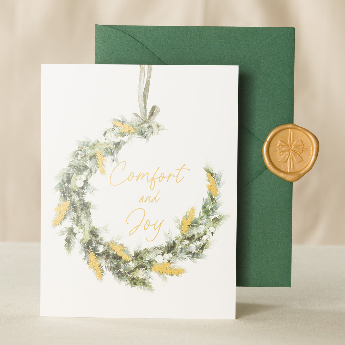 Balsam Wreath Greeting Card