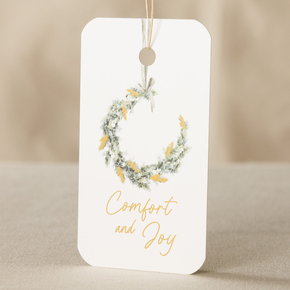 Balsam Wreath Gift Tag - 10 Pack