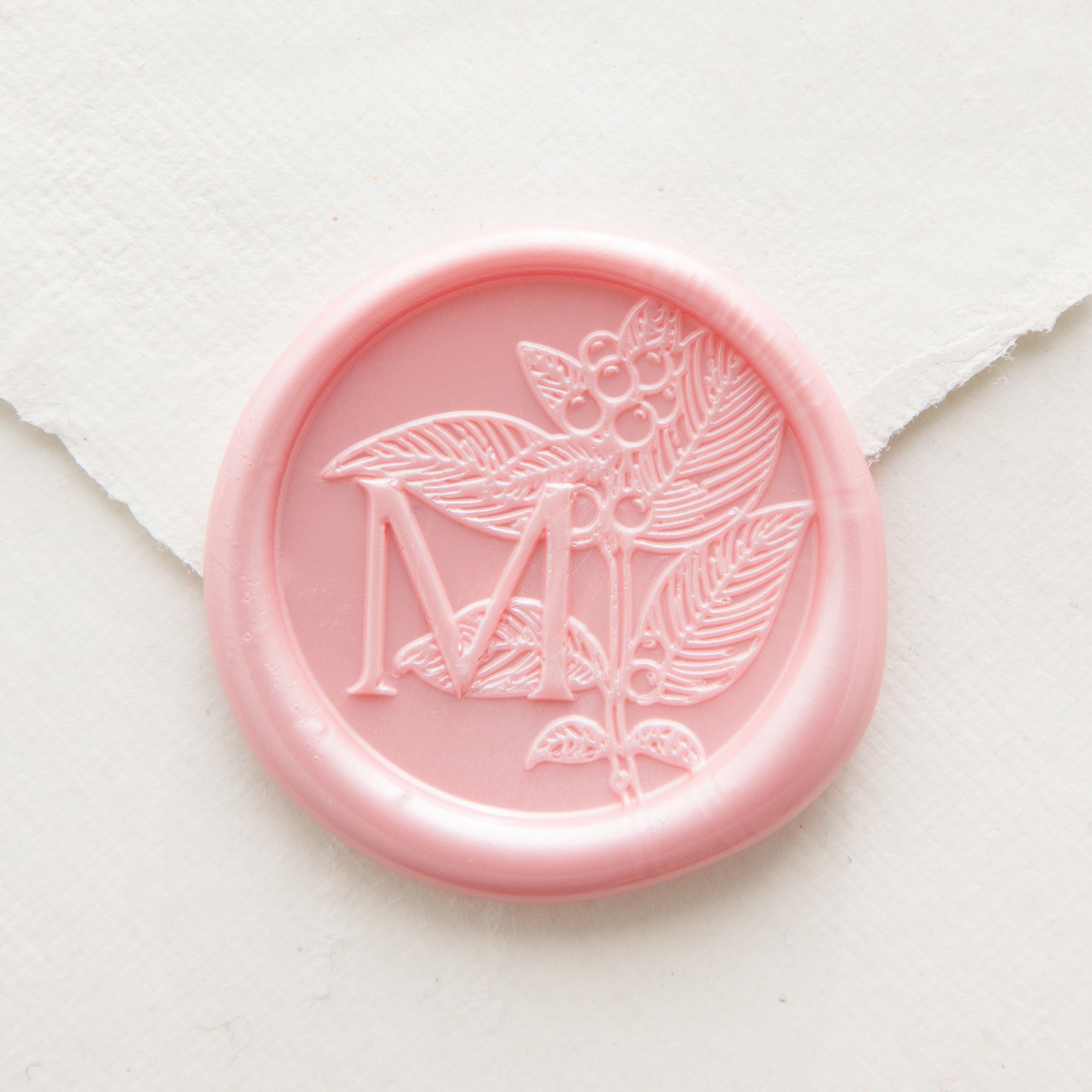 Holly Berry Monogram Wax Seal