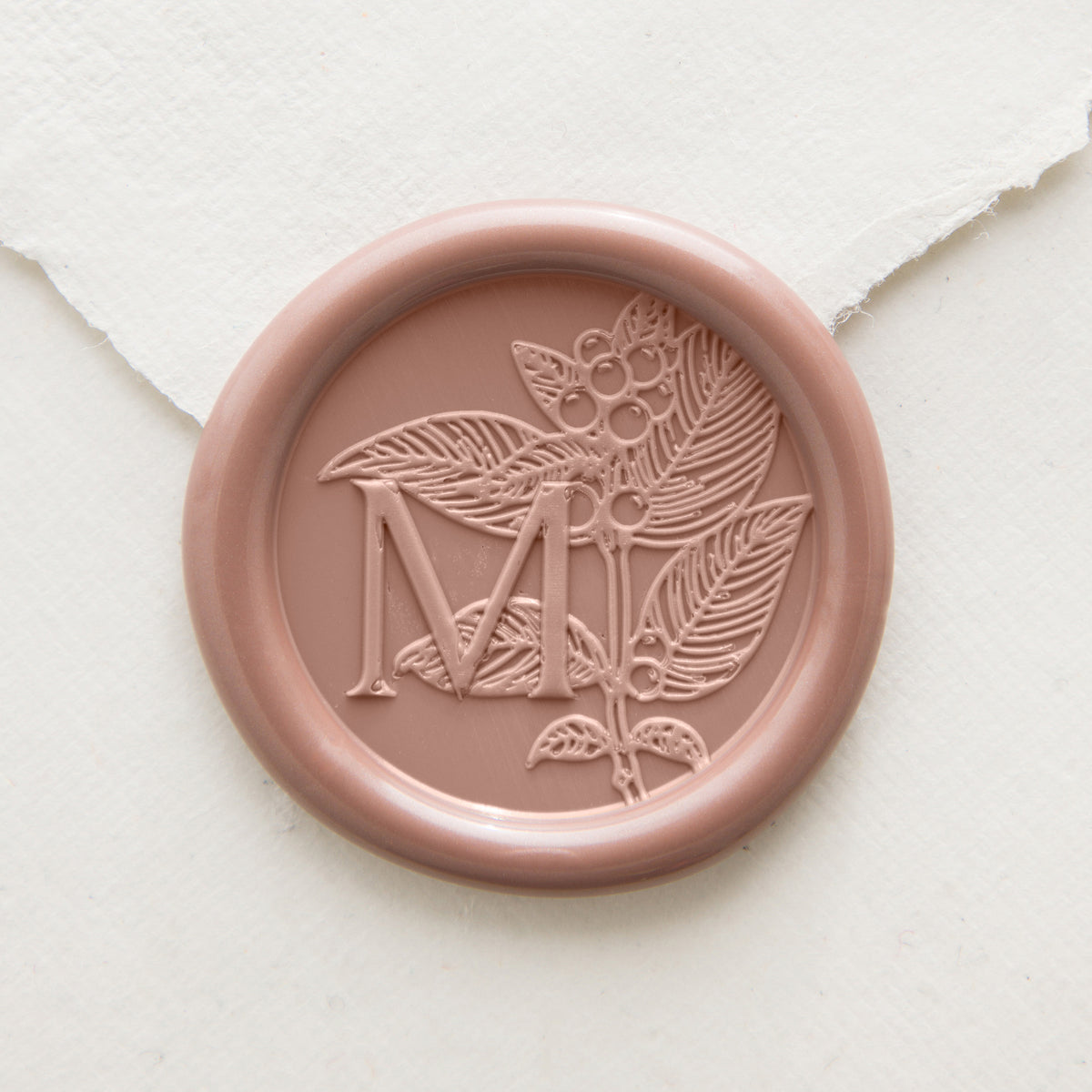 Holly Berry Monogram Wax Seal