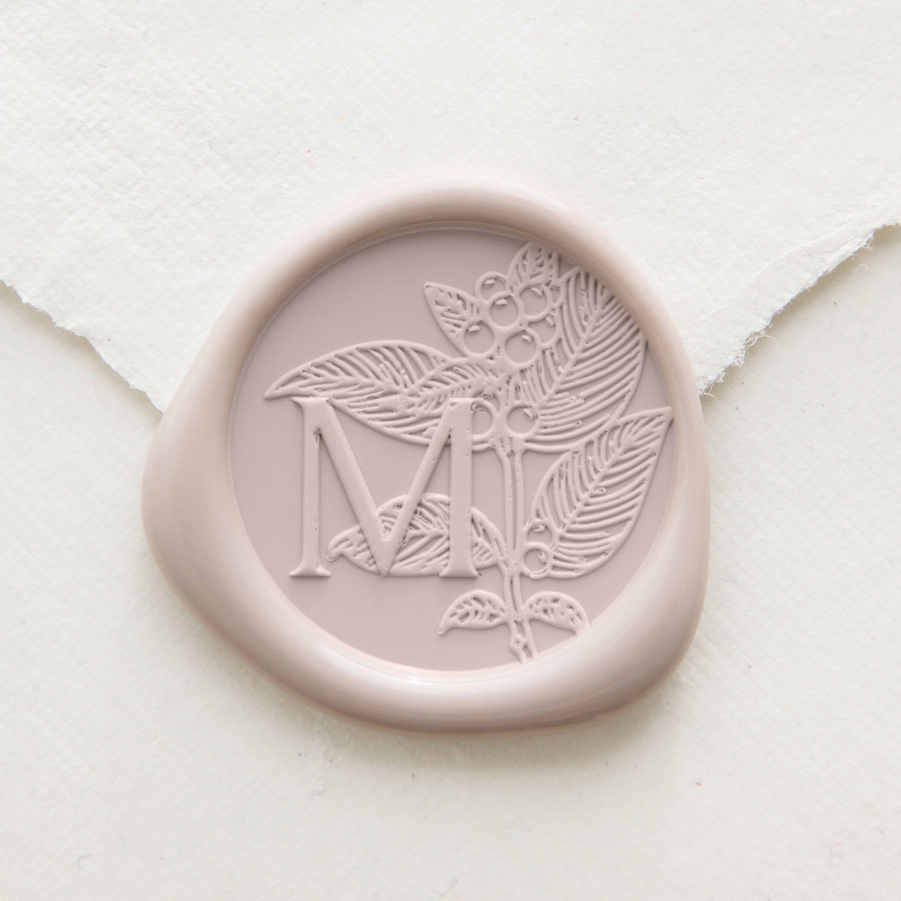 Holly Berry Monogram Wax Seal