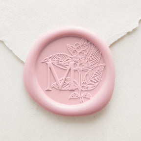 Holly Berry Monogram Wax Seal