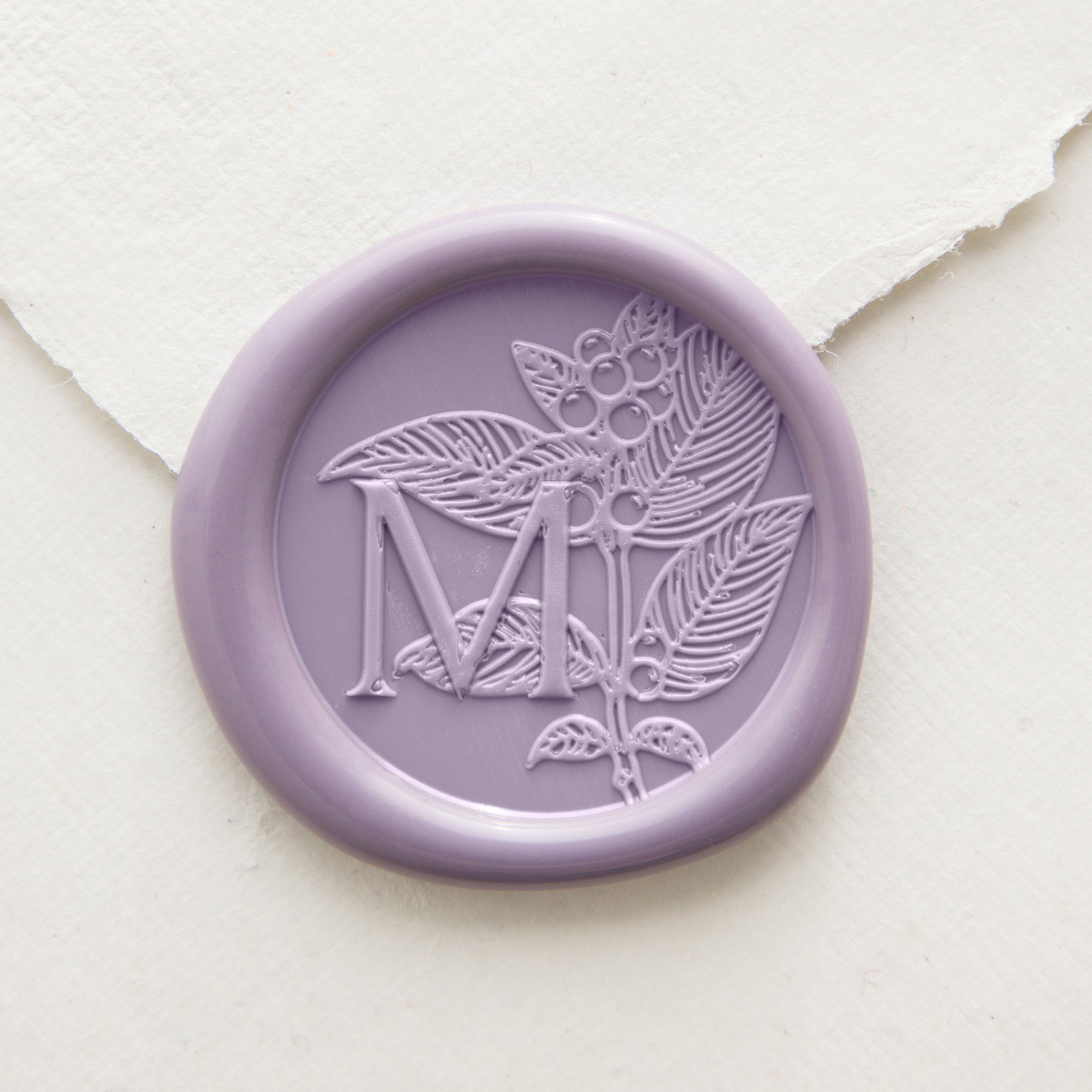 Holly Berry Monogram Wax Seal